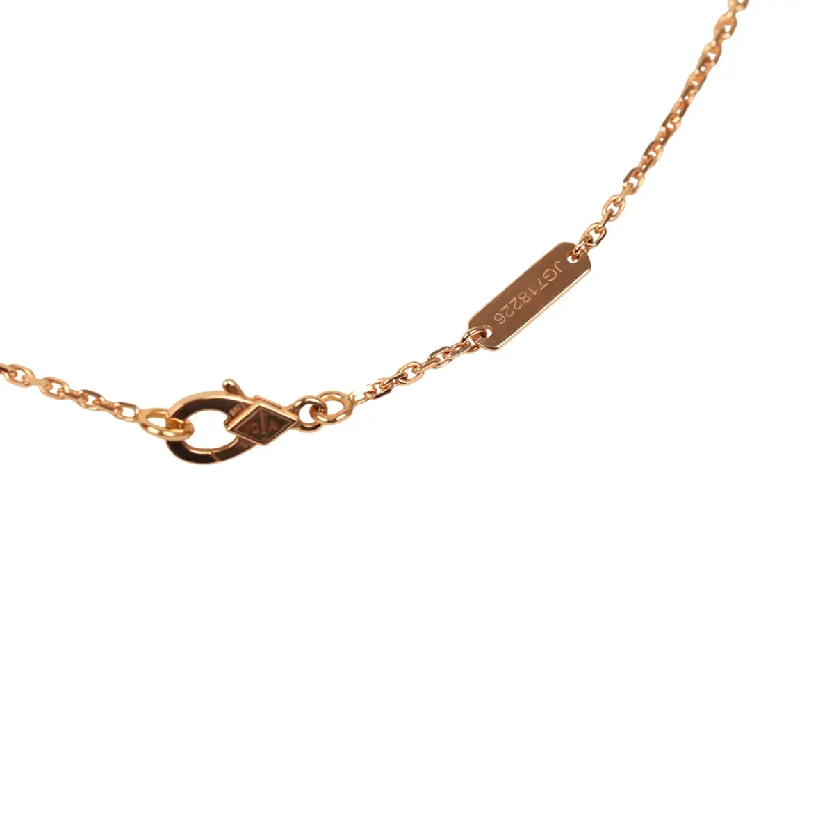 Van Cleef & Arpels Van Cleef & Arpels 2025 Holiday Vintage Alhambra Pendant Necklace Pink Mother Of Pearl 18K Rose Gold Hardware & Diamonds | Thumbnail 5 Van Cleef & Arpels Van Cleef & Arpels 2025 Holiday Vintage Alhambra Pendant Necklace Pink Mother Of Pearl 18K Rose Gold Hardware & Diamonds | Thumbnail 5