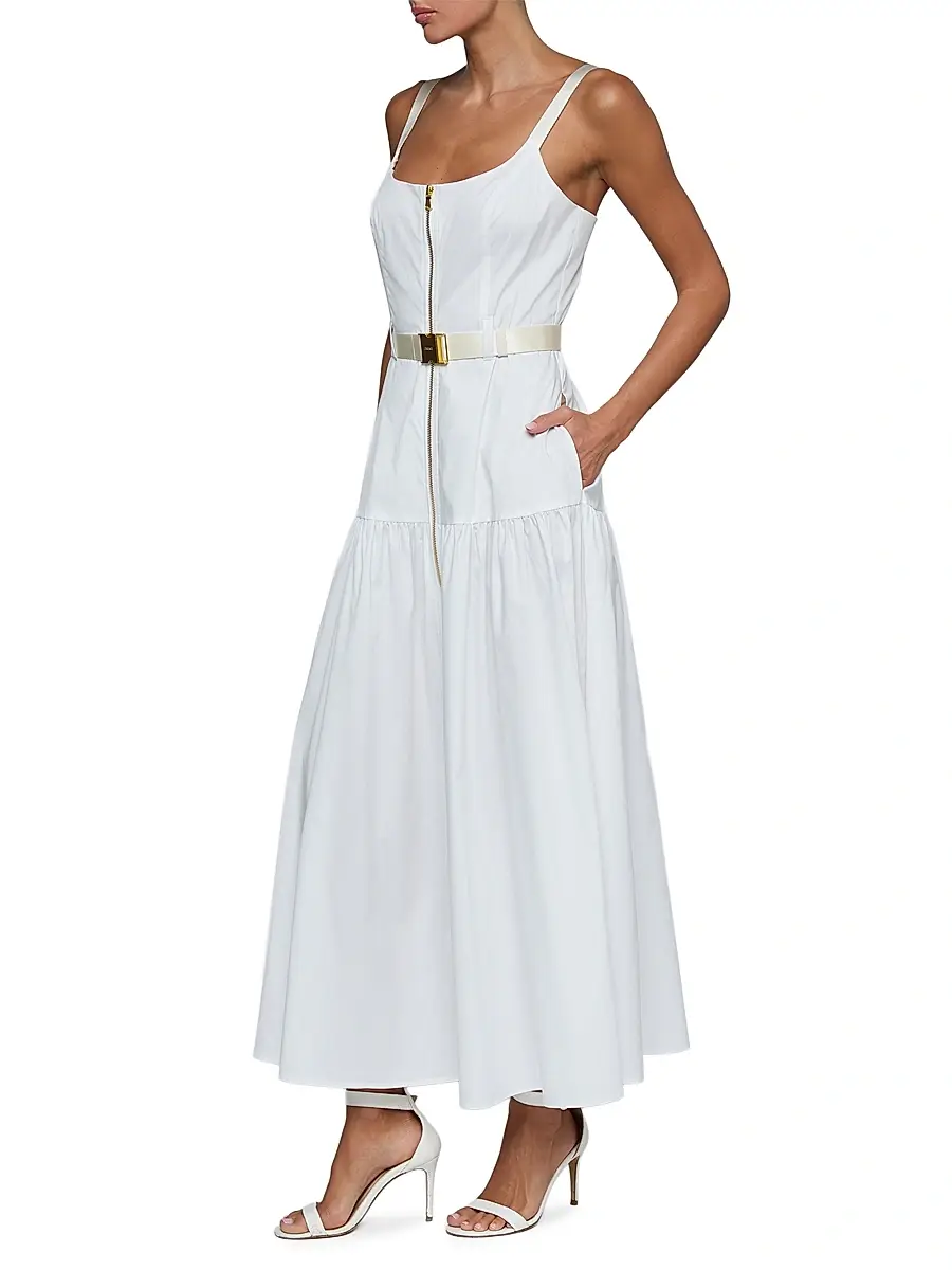 L'Agence Women's Rima Cotton-Blend Maxi Dress | Thumbnail 3 L'Agence Women's Rima Cotton-Blend Maxi Dress | Thumbnail 3