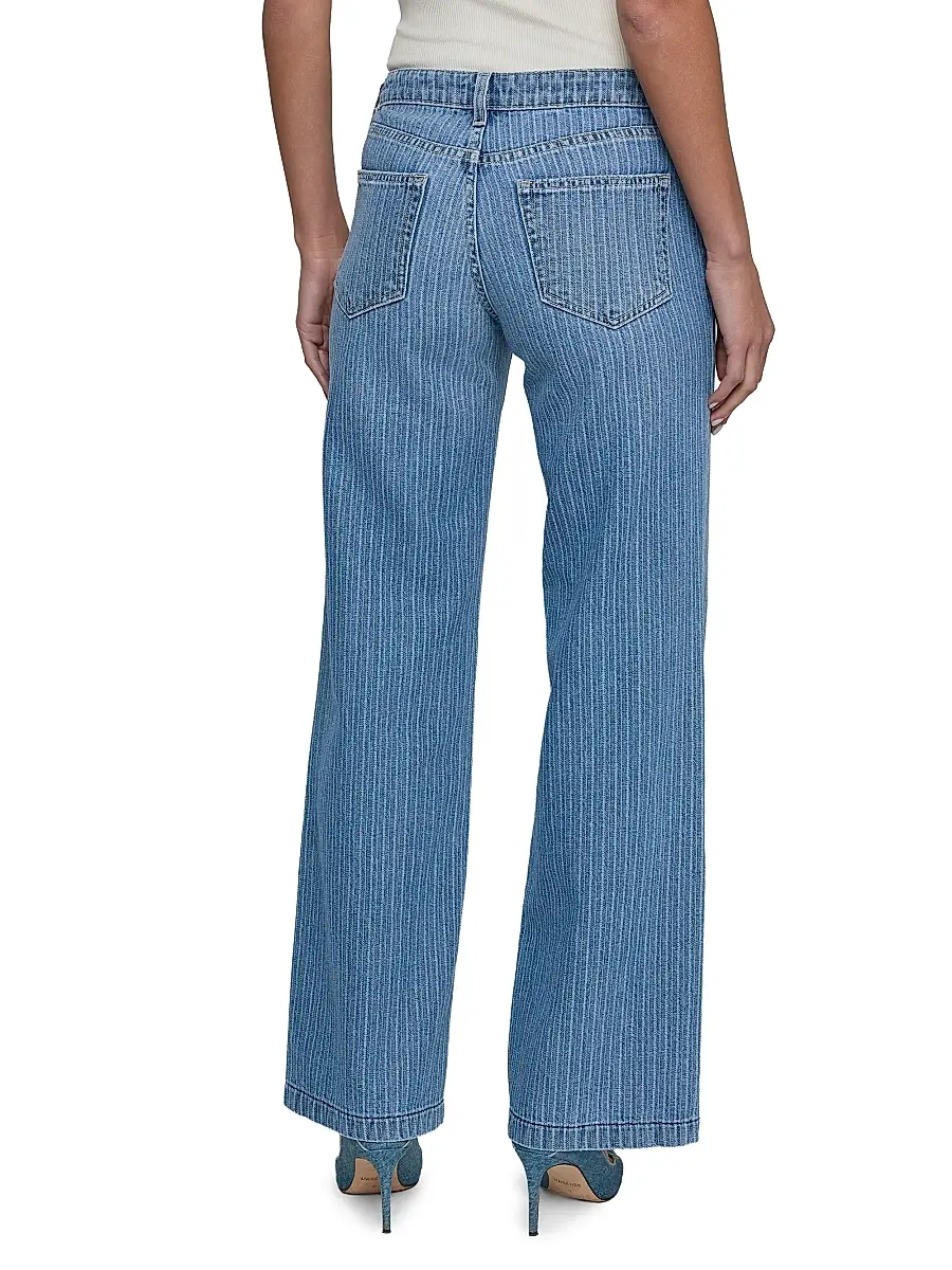 L'Agence Women's Joanne Raw Denim Low-Rise Jeans | Thumbnail 5 L'Agence Women's Joanne Raw Denim Low-Rise Jeans | Thumbnail 5