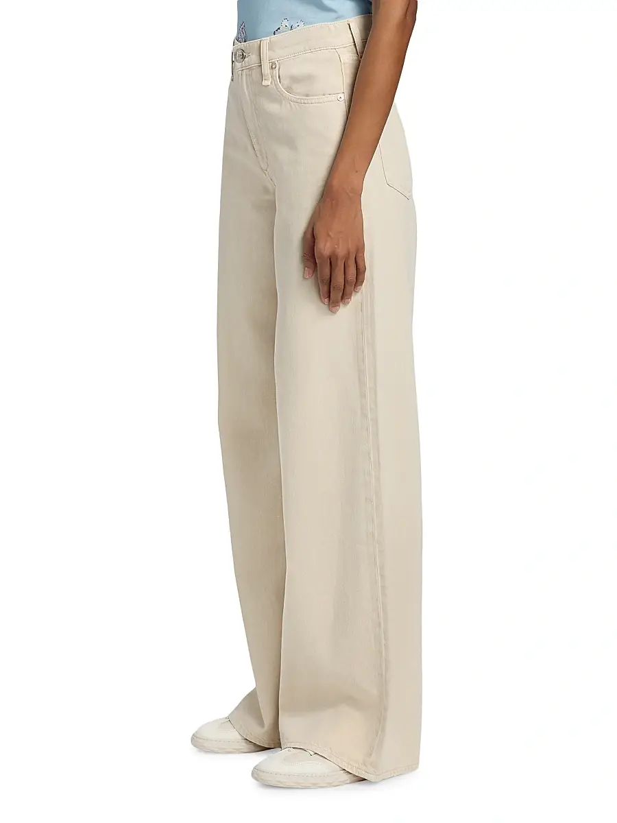 rag & bone Women's Featherweight Sofie Wide-Leg Jeans | Thumbnail 4 rag & bone Women's Featherweight Sofie Wide-Leg Jeans | Thumbnail 4
