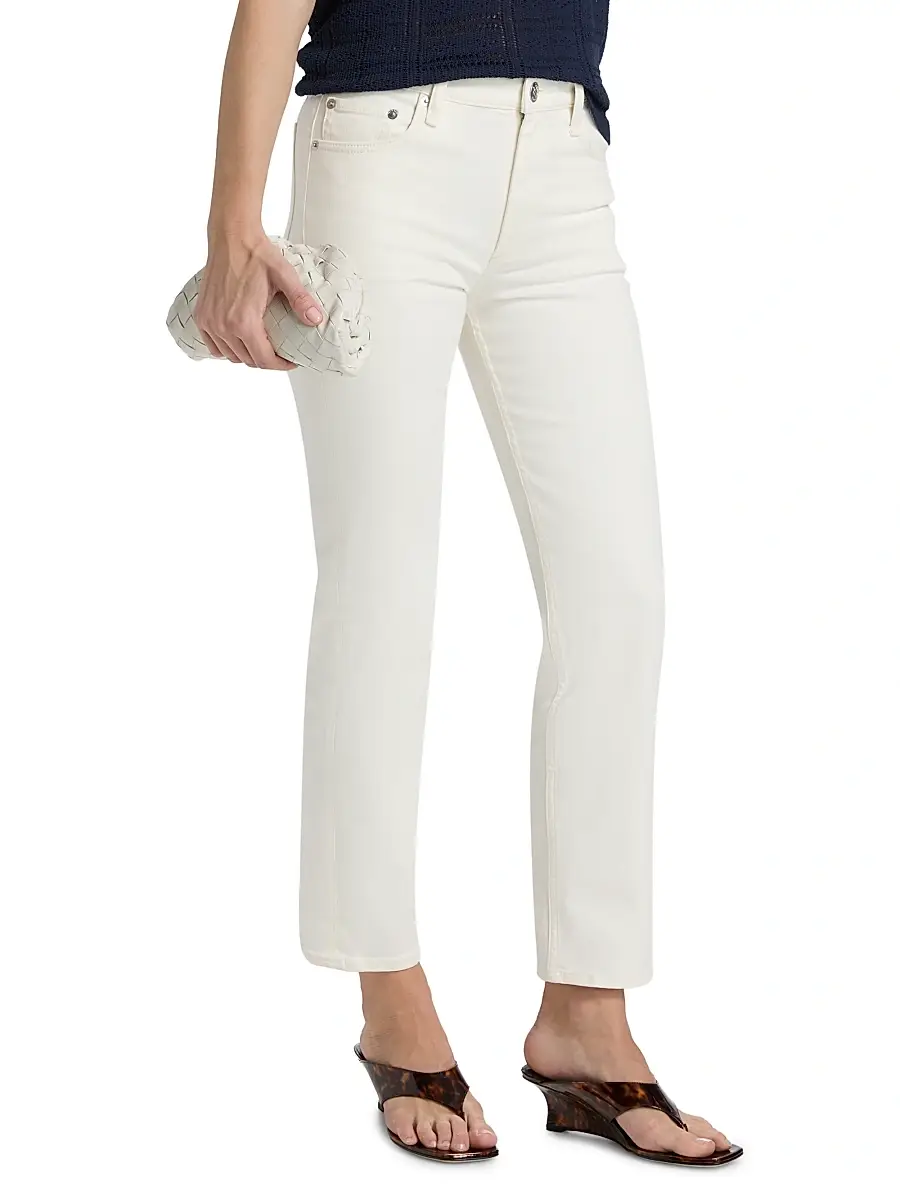 rag & bone Women's Harlow Straight-Leg Ankle Jeans | Thumbnail 4 rag & bone Women's Harlow Straight-Leg Ankle Jeans | Thumbnail 4
