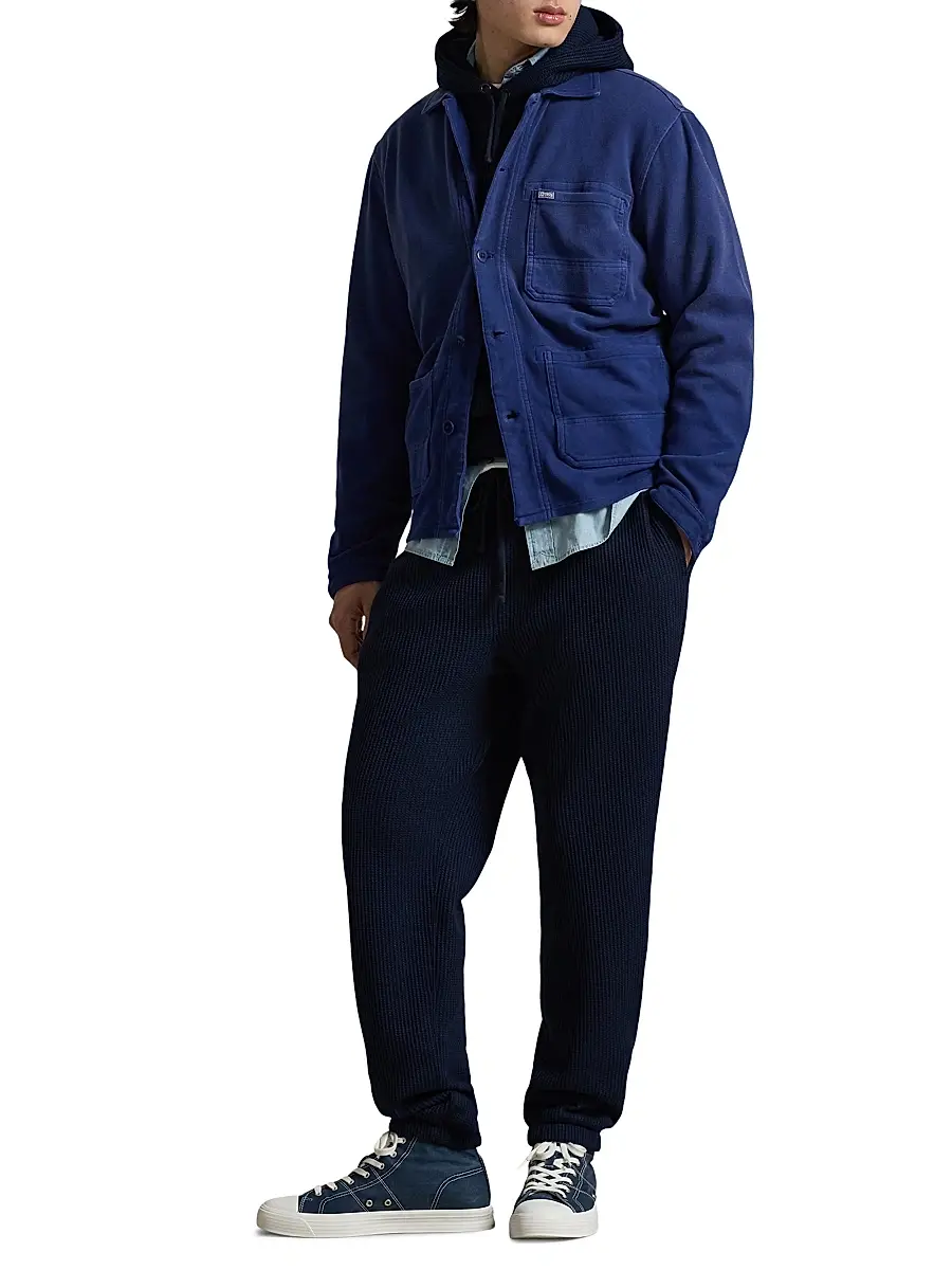 Polo Ralph Lauren Men's Vintage Solid Sport Shirt | Thumbnail 2 Polo Ralph Lauren Men's Vintage Solid Sport Shirt | Thumbnail 2