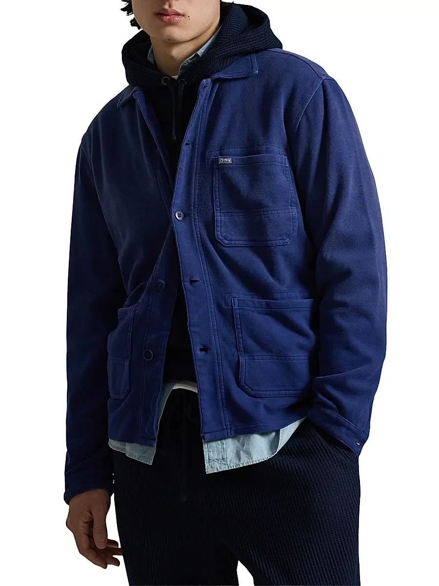 Polo Ralph Lauren Men's Vintage Solid Sport Shirt | Thumbnail 3 Polo Ralph Lauren Men's Vintage Solid Sport Shirt | Thumbnail 3