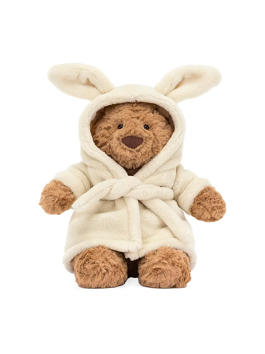 Jellycat Unisex Bartholomew Bear Bathrobe Plush Toy | Thumbnail 5