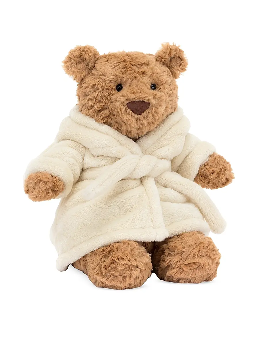 Jellycat Unisex Bartholomew Bear Bathrobe Plush Toy | Thumbnail 7