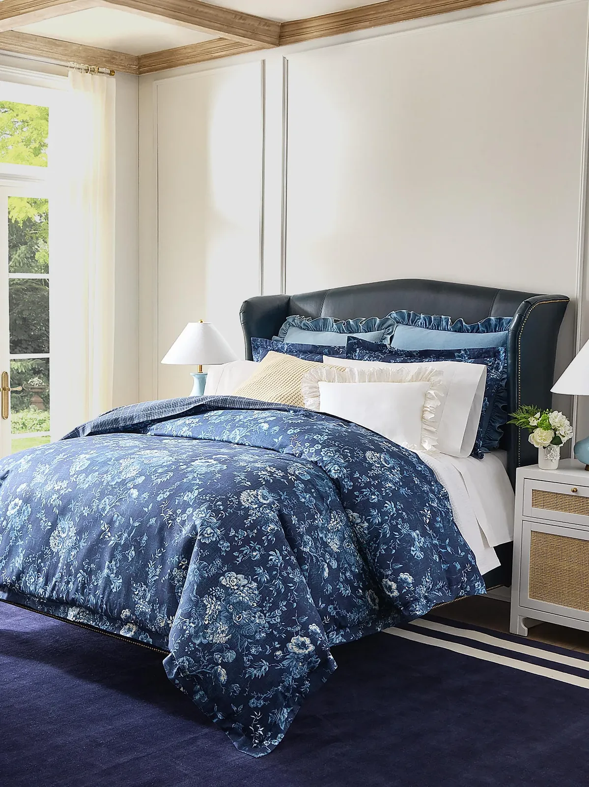 Ralph Lauren Kathryn Reversible Cotton King Duvet Cover