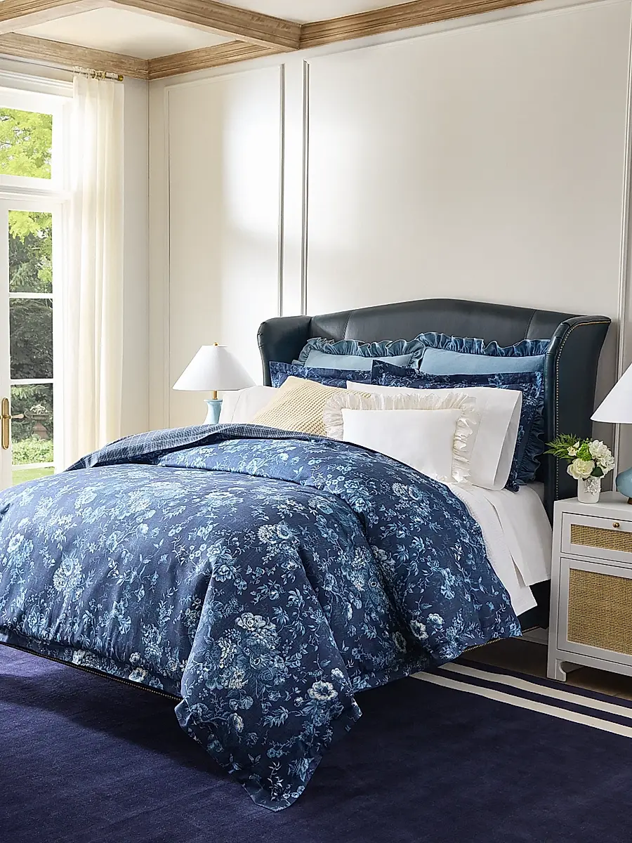 Ralph Lauren Kathryn Reversible Cotton King Duvet Cover