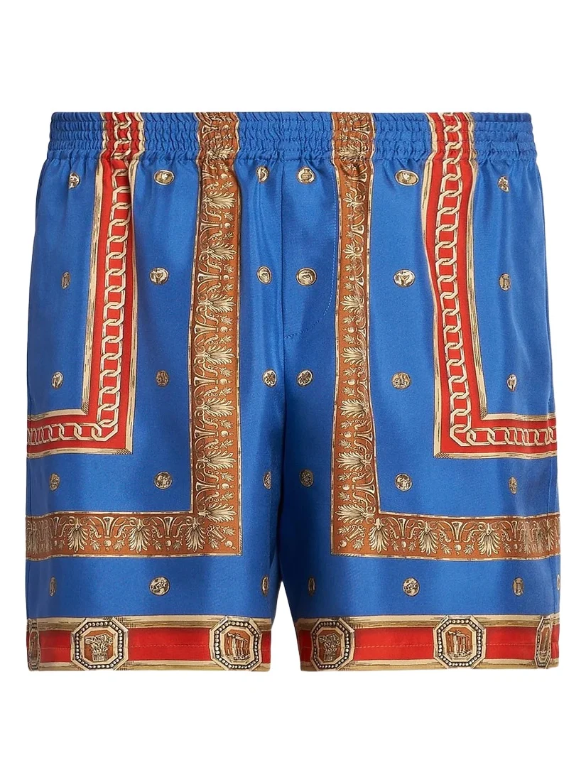 Men's The Ring Master Silk Twill Shorts Men's The Ring Master Silk Twill Shorts