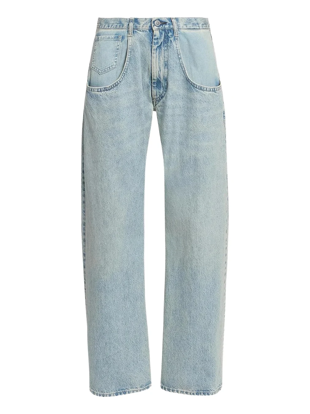Women's Exaggerated Pocket Straight Jeans