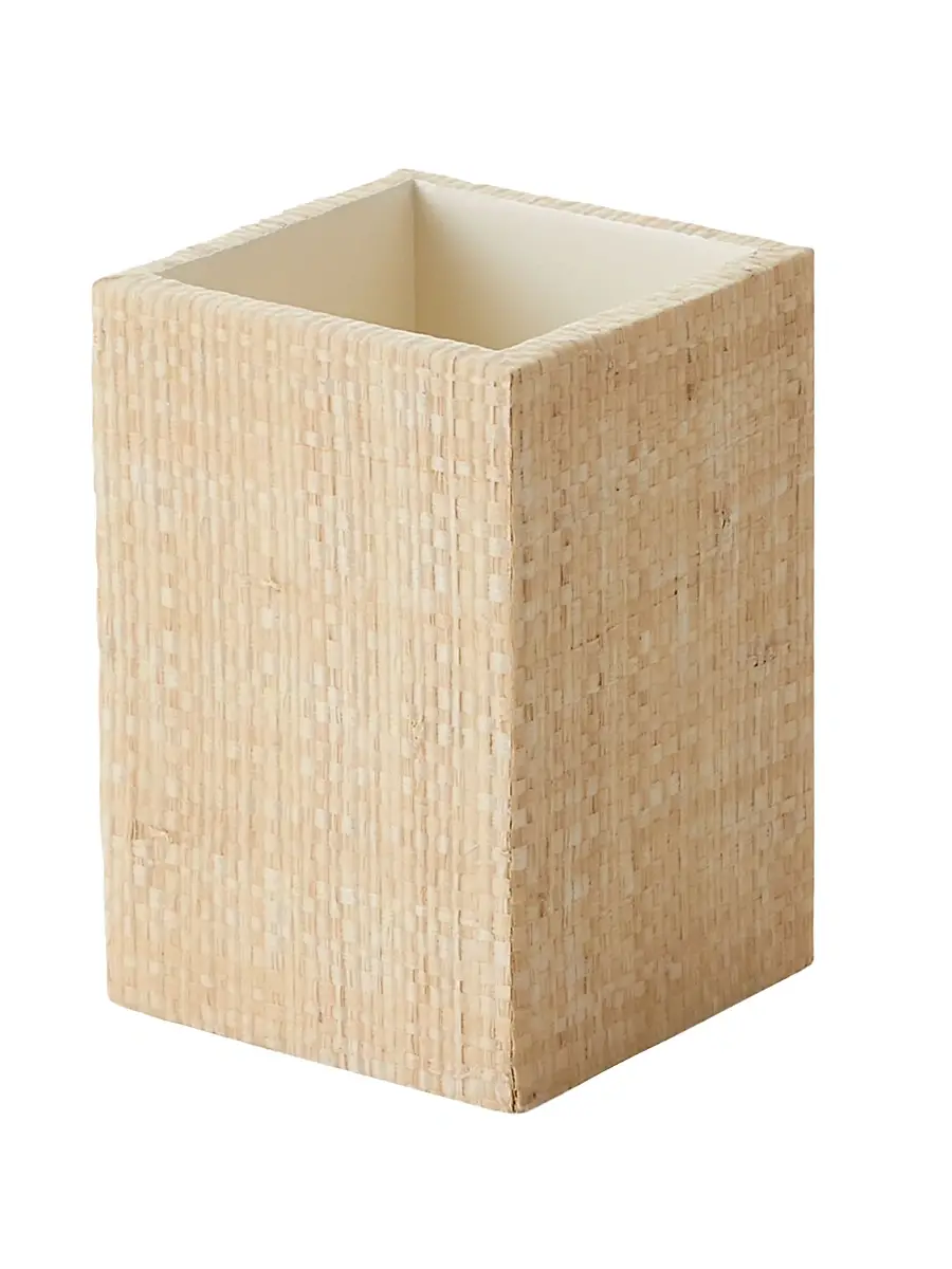 Thucassi Ghent Natural Bagor Grass Brush Holder