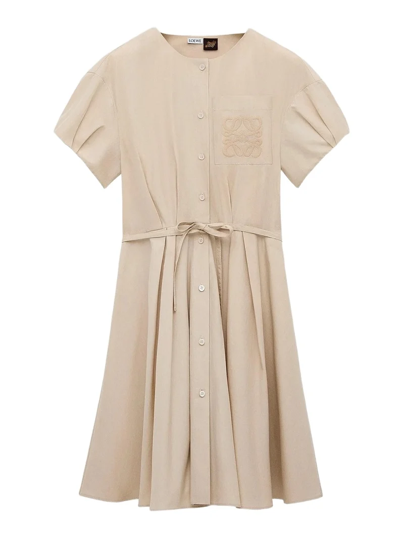 Women's x Paula's Ibiza Cotton Shirtdress
