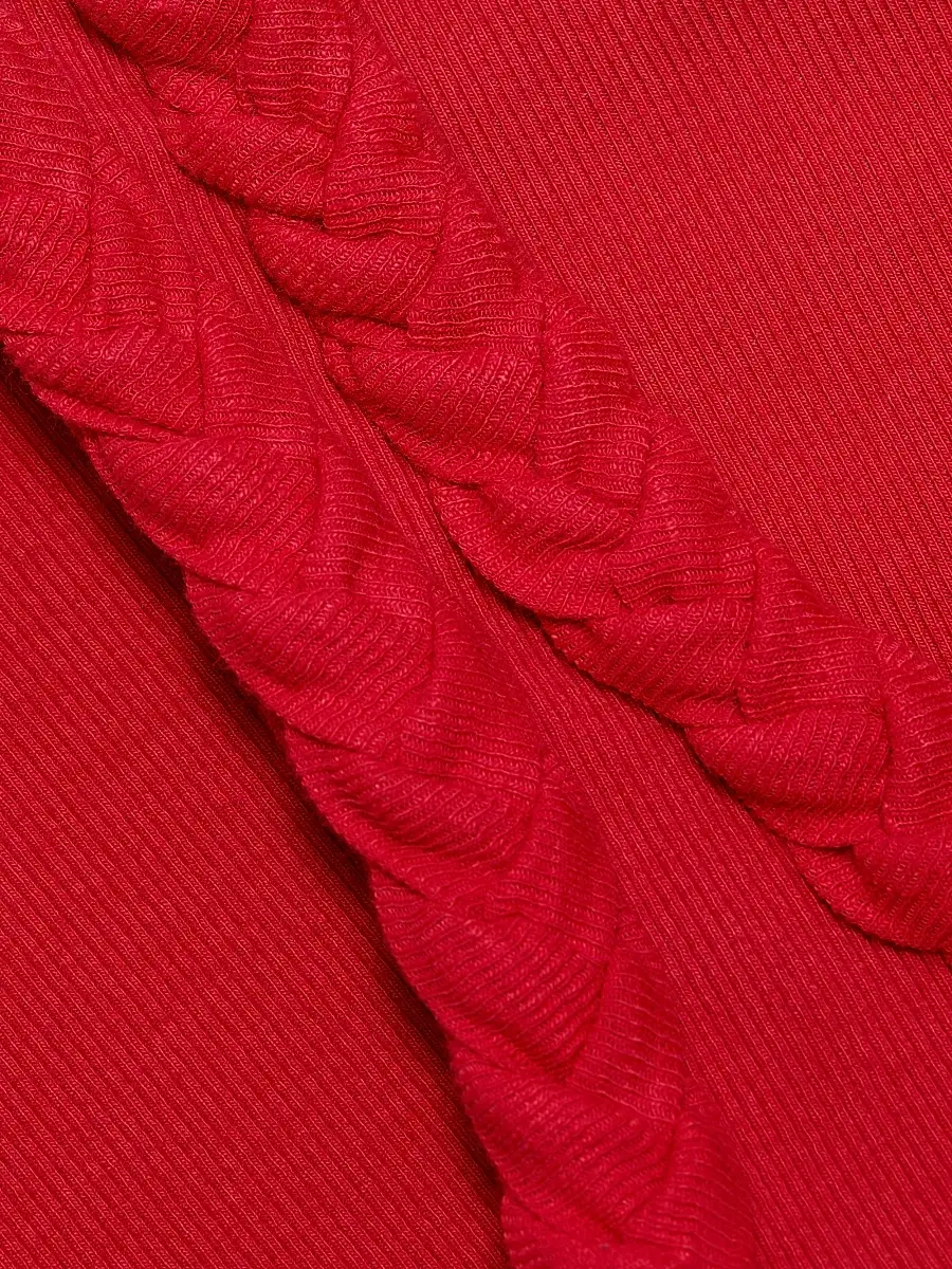 Cinq à Sept Women's Braided Stretch-Cotton Tank | Thumbnail 7 Cinq à Sept Women's Braided Stretch-Cotton Tank | Thumbnail 7