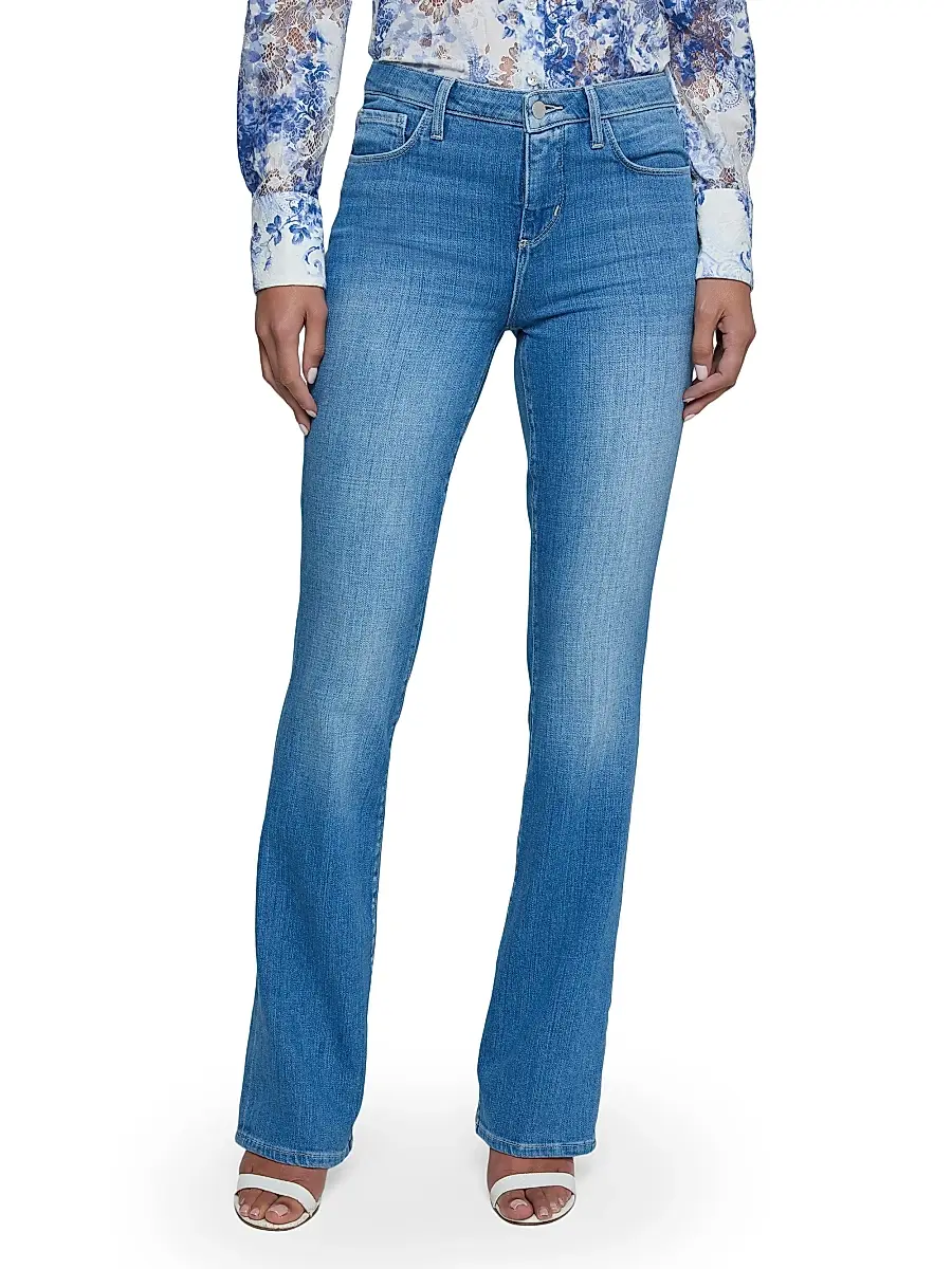 L'Agence Women's Selma High-Rise Baby Bootcut Jeans