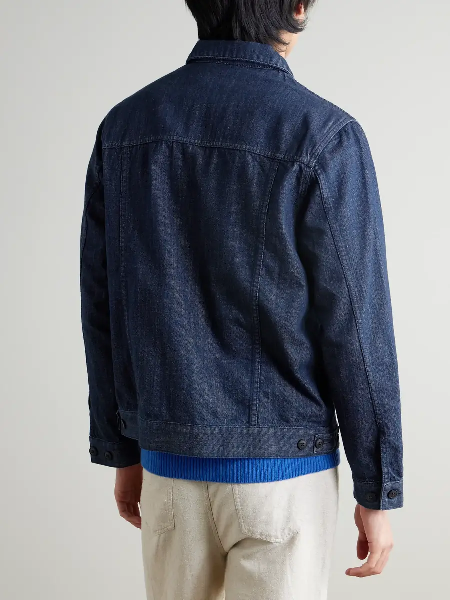 Sunspel Denim Jacket | Thumbnail 4 Sunspel Denim Jacket | Thumbnail 4