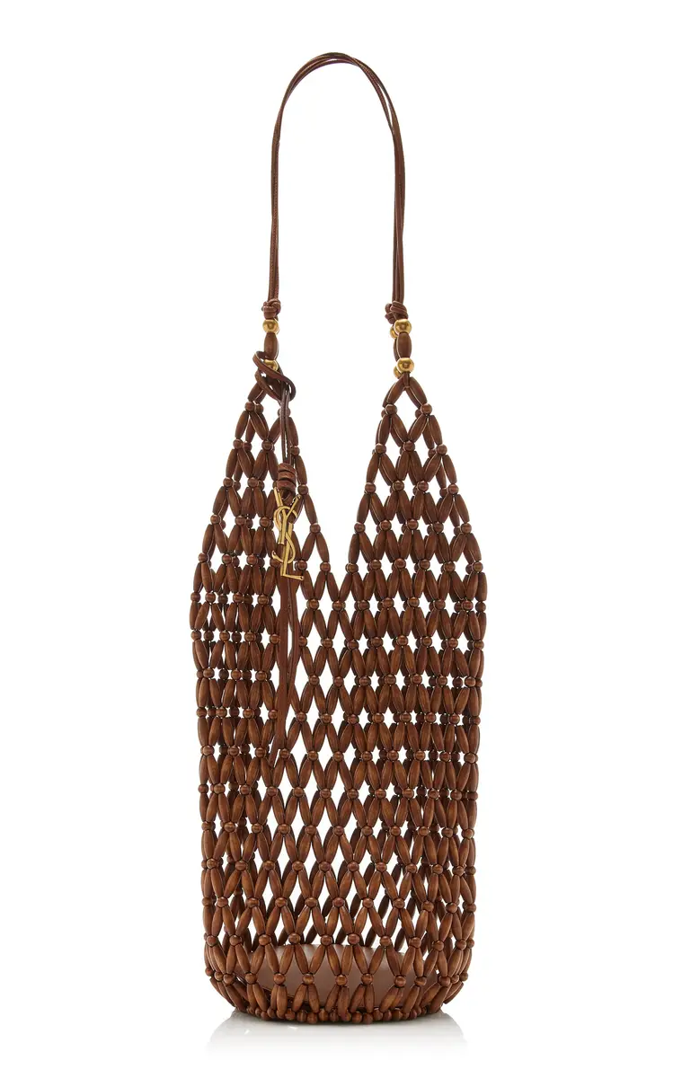 Beaded Bucket Bag