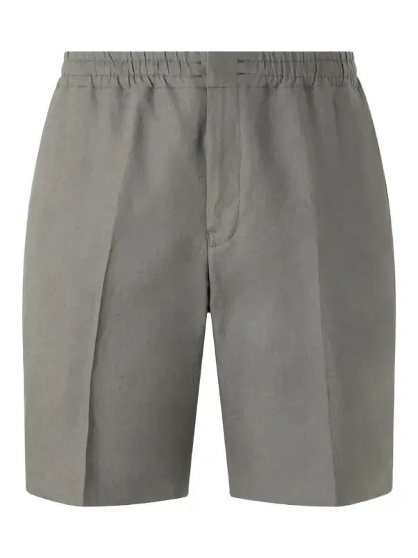 Oasi Straight-Leg Linen Shorts - Men Oasi Straight-Leg Linen Shorts - Men