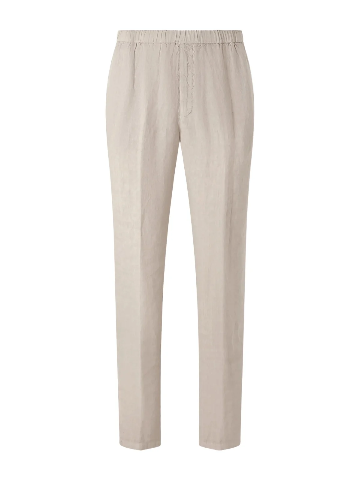 Tapered Linen Trousers - Men