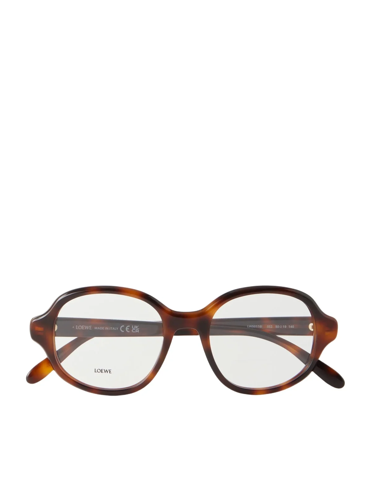 Loewe Slim Havana Geometric Acetate Sunglasses - Men