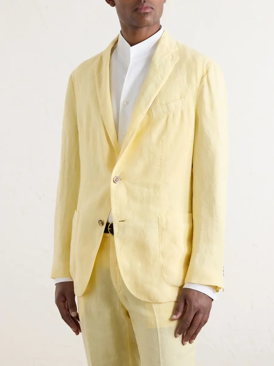 Boglioli Linen Suit Jacket - Men | Thumbnail 3 Boglioli Linen Suit Jacket - Men | Thumbnail 3