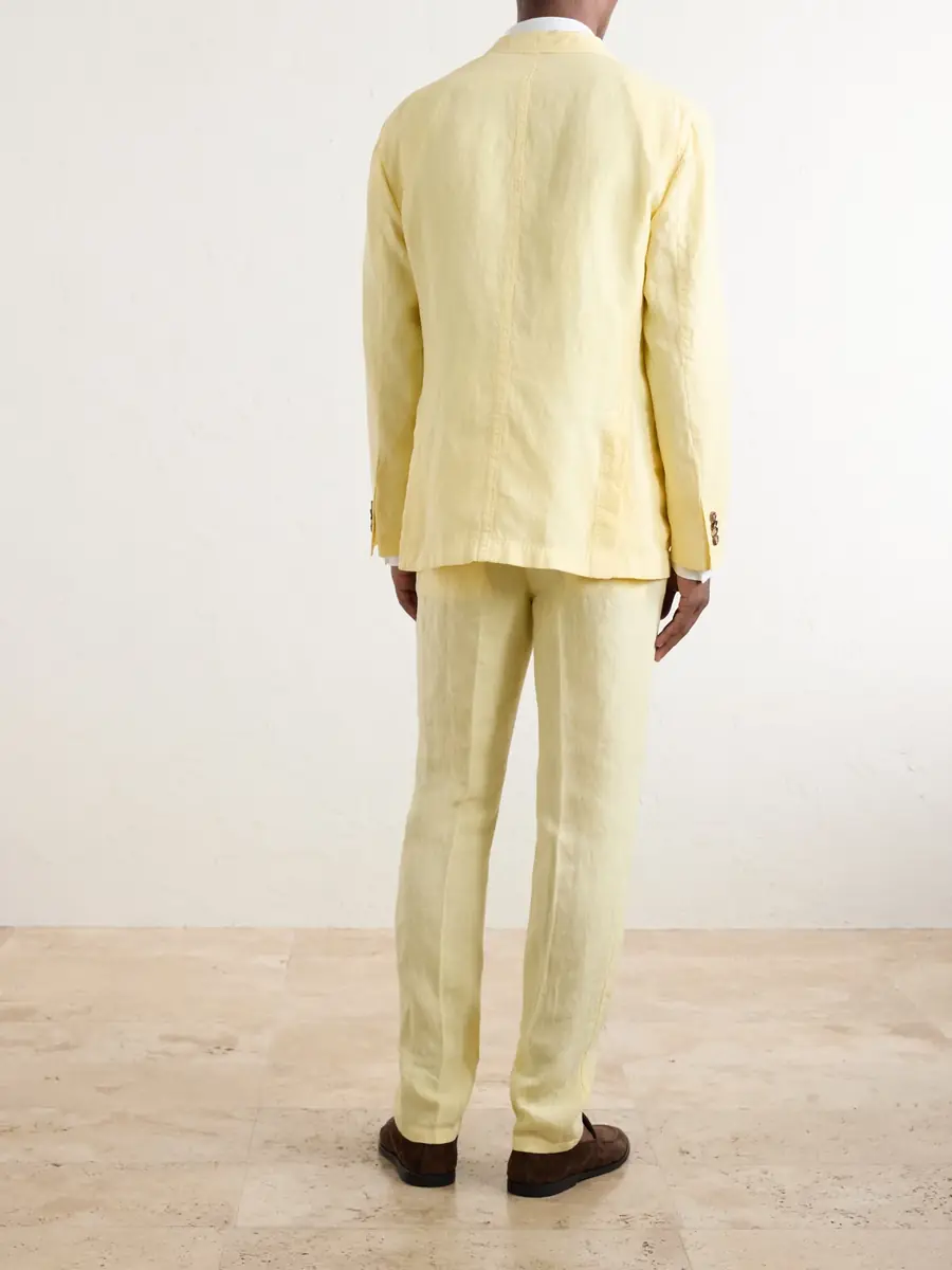 Boglioli Linen Suit Jacket - Men | Thumbnail 4 Boglioli Linen Suit Jacket - Men | Thumbnail 4