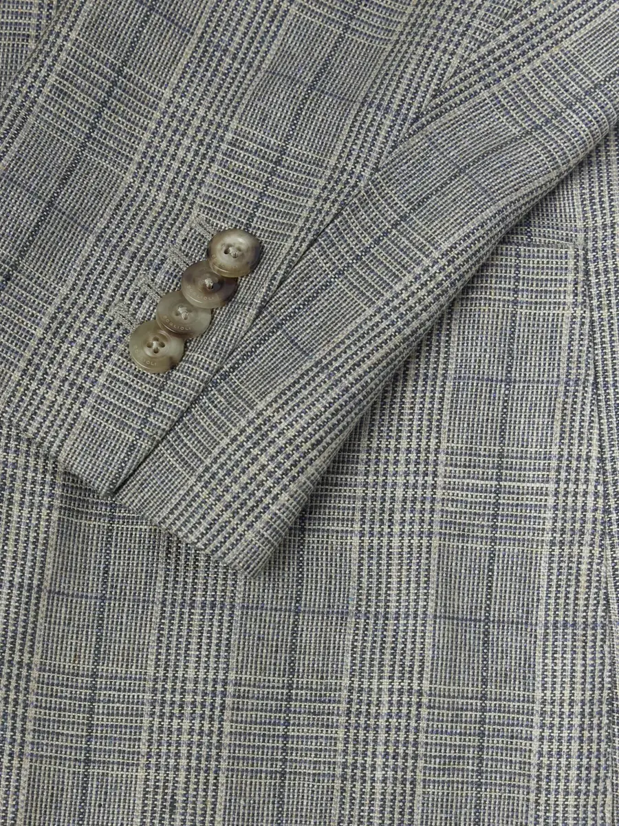 Boglioli Prince of Wales Checked Silk Blazer - Men | Thumbnail 6 Boglioli Prince of Wales Checked Silk Blazer - Men | Thumbnail 6