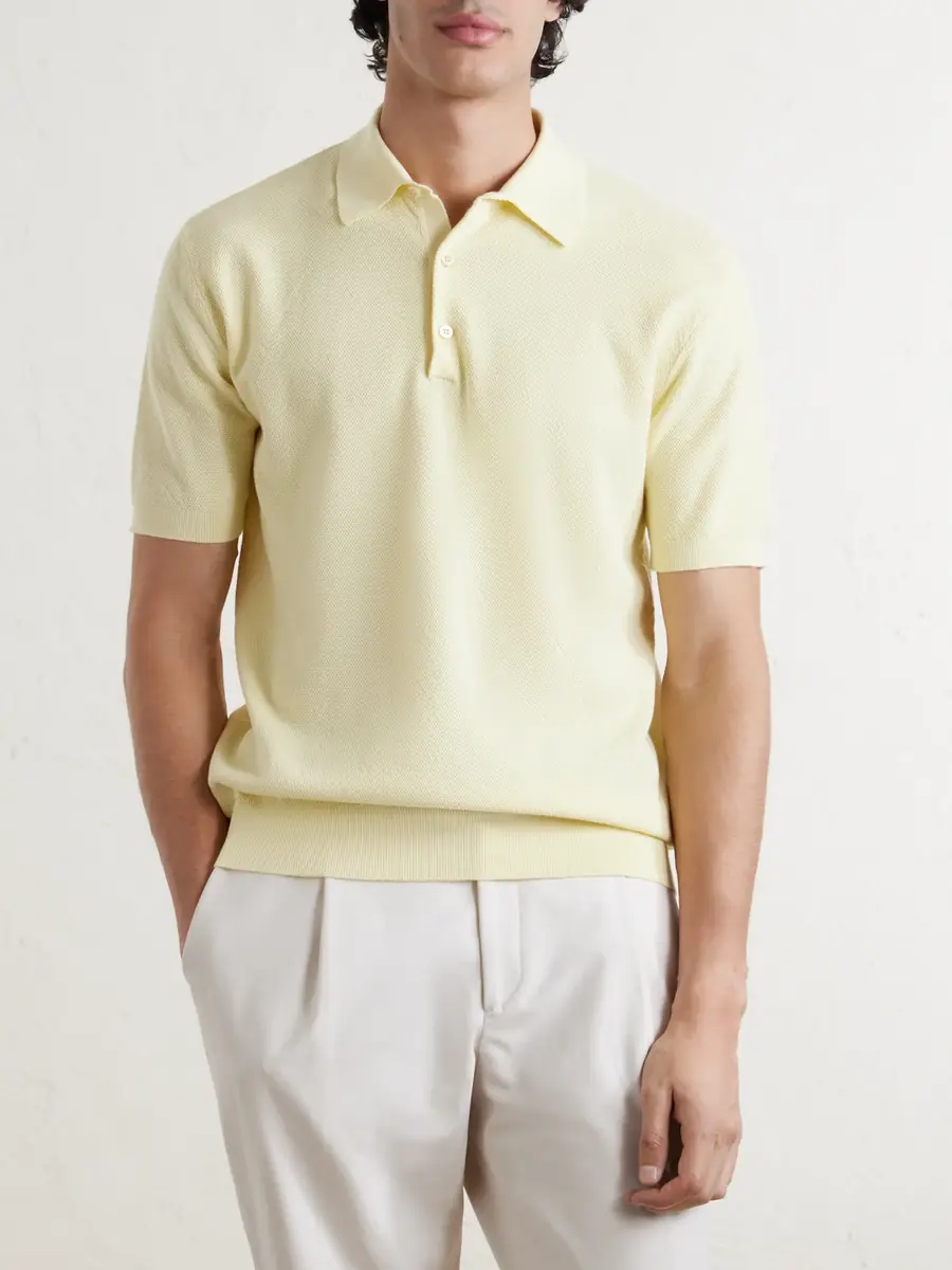 Boglioli Cotton-Piqué Polo Shirt - Men | Thumbnail 3