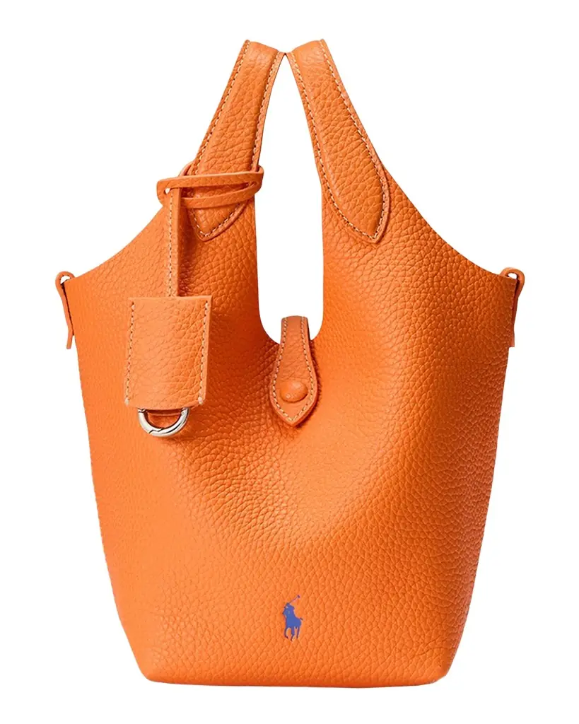 Polo Ralph Lauren Polo Play Leather Small Tote & Crossbody