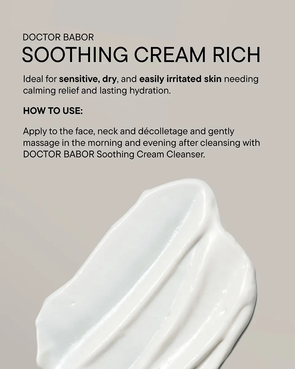 Babor Soothing Cream Rich, 1.7 oz. | Thumbnail 5 Babor Soothing Cream Rich, 1.7 oz. | Thumbnail 5