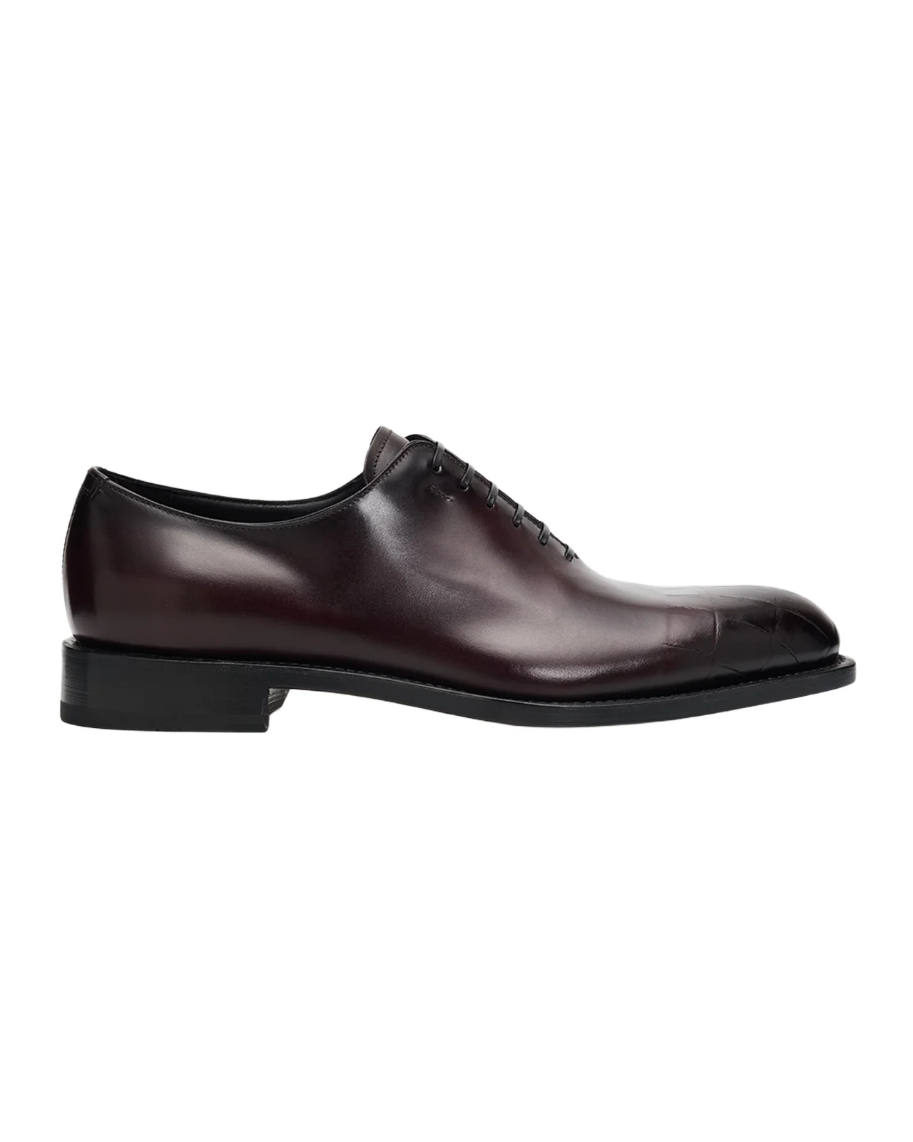 Men's Angiolo Croc-Embossed Leather Oxfords