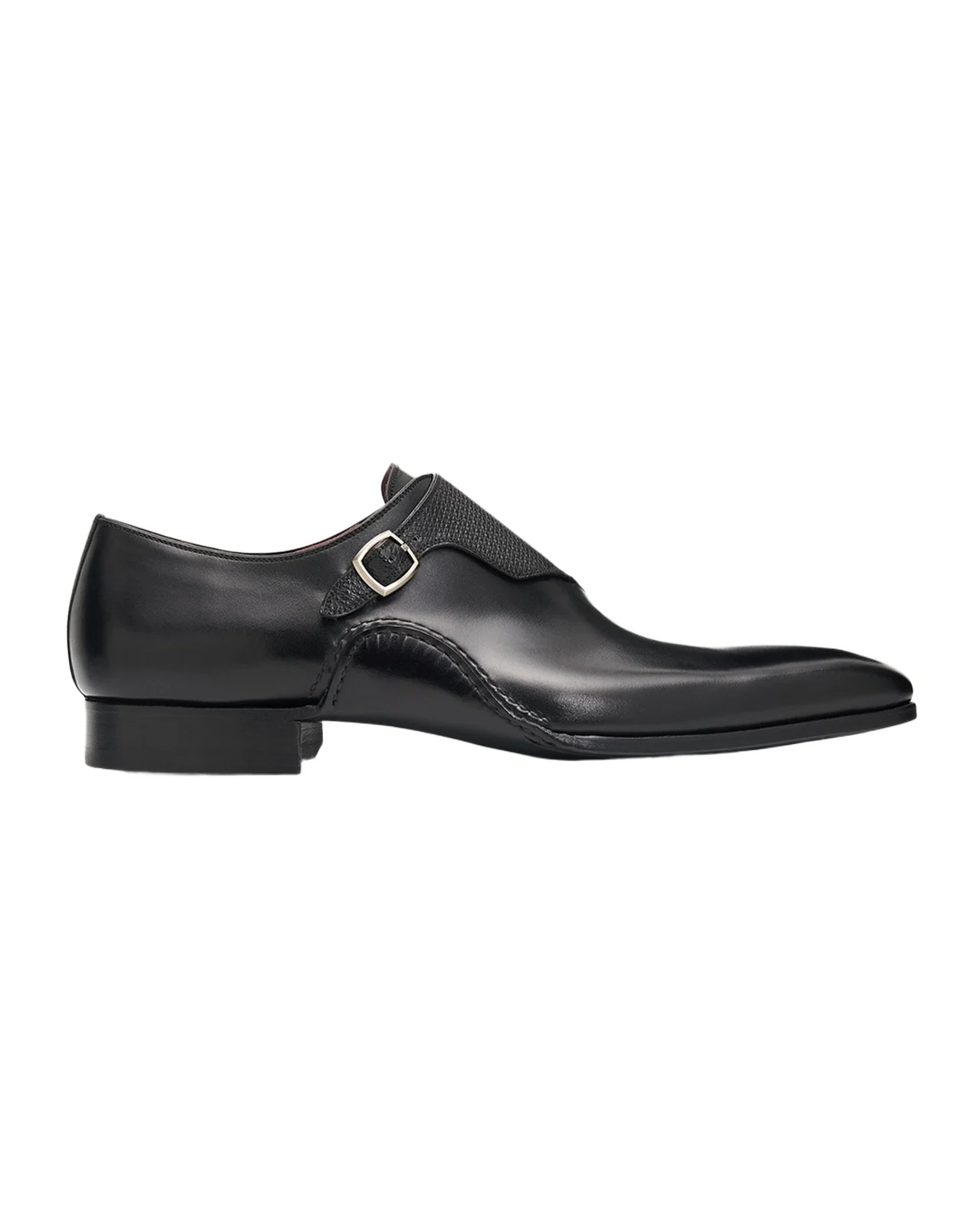 Magnanni Men's Carver Leather Single-Buckle Monk Straps | Thumbnail 1 Magnanni Men's Carver Leather Single-Buckle Monk Straps | Thumbnail 1