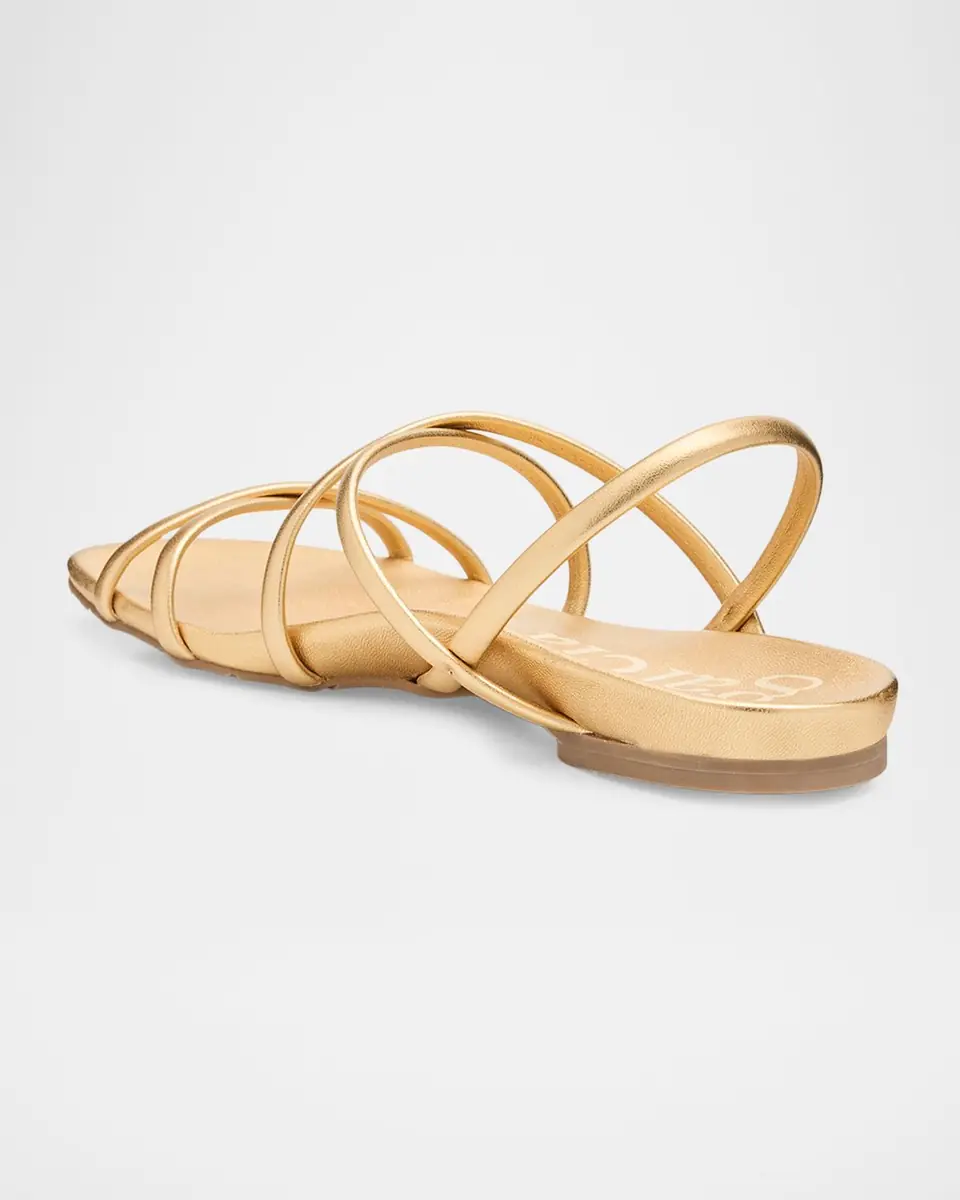 PEDRO GARCIA Biddy Laminated Leather Strappy Crisscross Sandals | Thumbnail 4 PEDRO GARCIA Biddy Laminated Leather Strappy Crisscross Sandals | Thumbnail 4