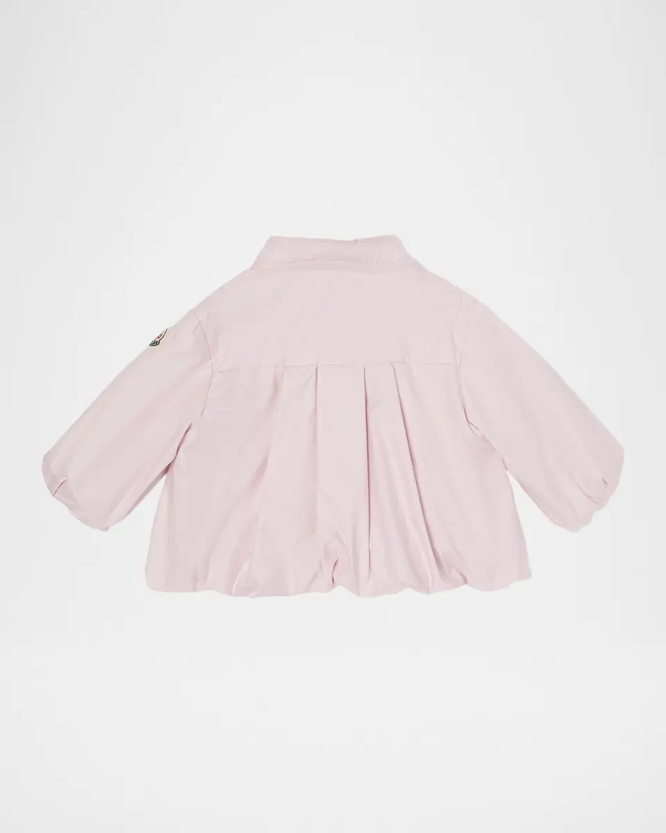 Moncler Girl's Luce Zip-Front Bomber Jacket | Thumbnail 2 Moncler Girl's Luce Zip-Front Bomber Jacket | Thumbnail 2