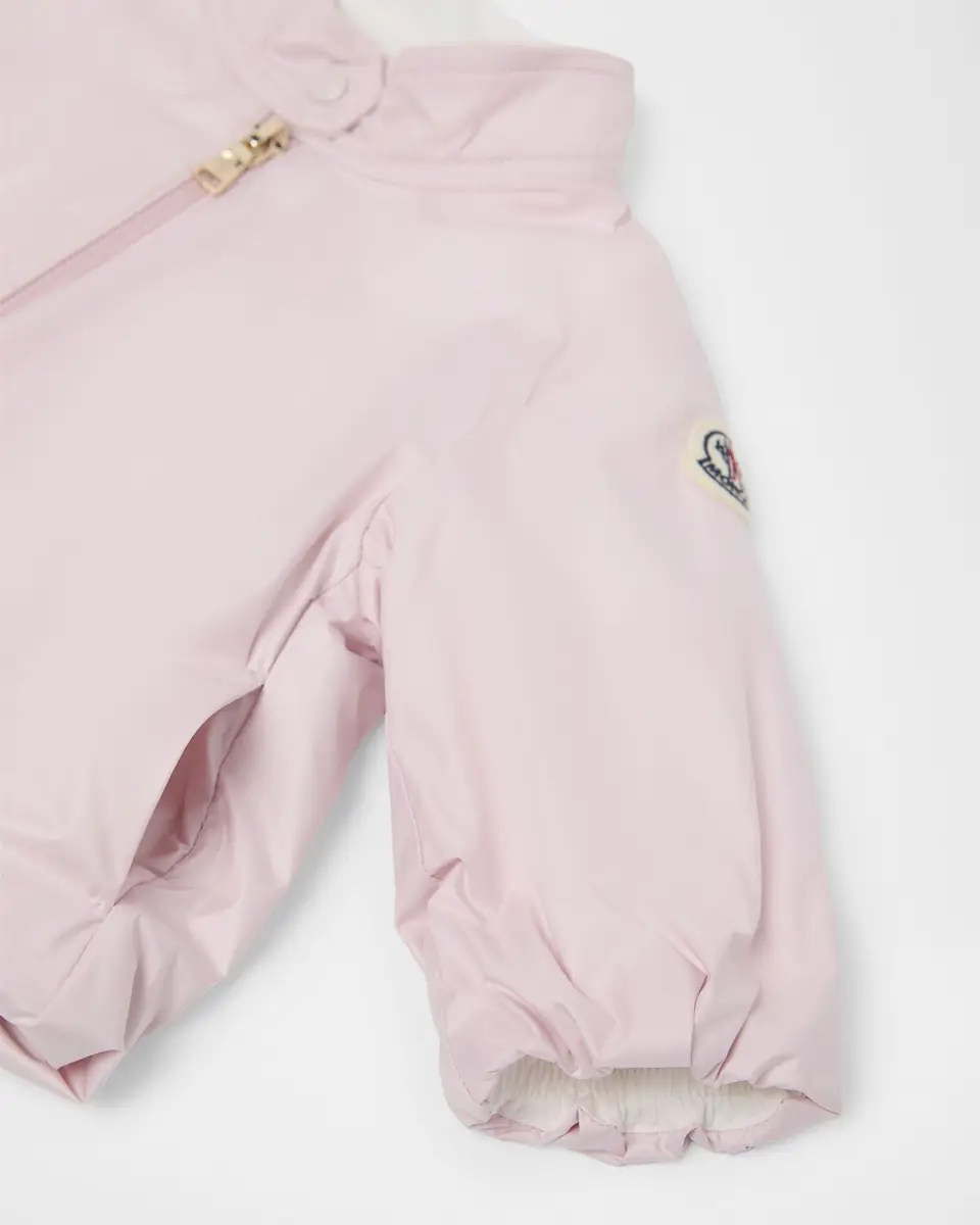 Moncler Girl's Luce Zip-Front Bomber Jacket | Thumbnail 3 Moncler Girl's Luce Zip-Front Bomber Jacket | Thumbnail 3
