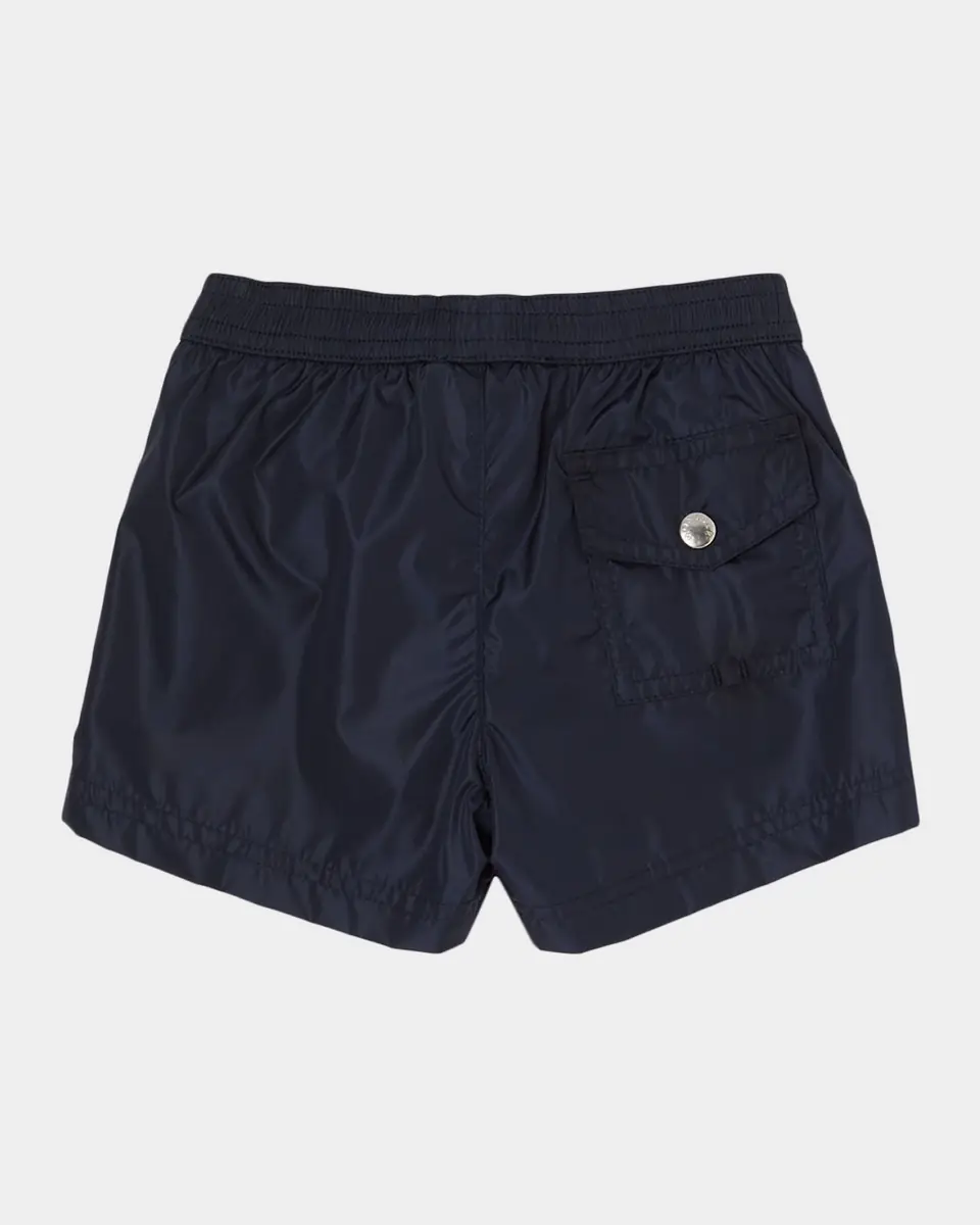 Moncler Boy's Nylon Swim Shorts | Thumbnail 2