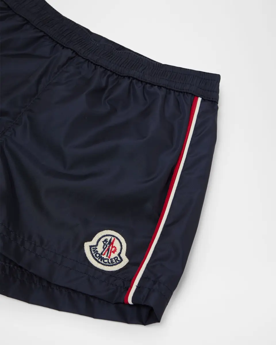 Moncler Boy's Nylon Swim Shorts | Thumbnail 3