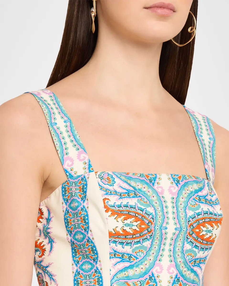 Cara Cara Julie Belted Poplin Midi Dress | Thumbnail 5 Cara Cara Julie Belted Poplin Midi Dress | Thumbnail 5