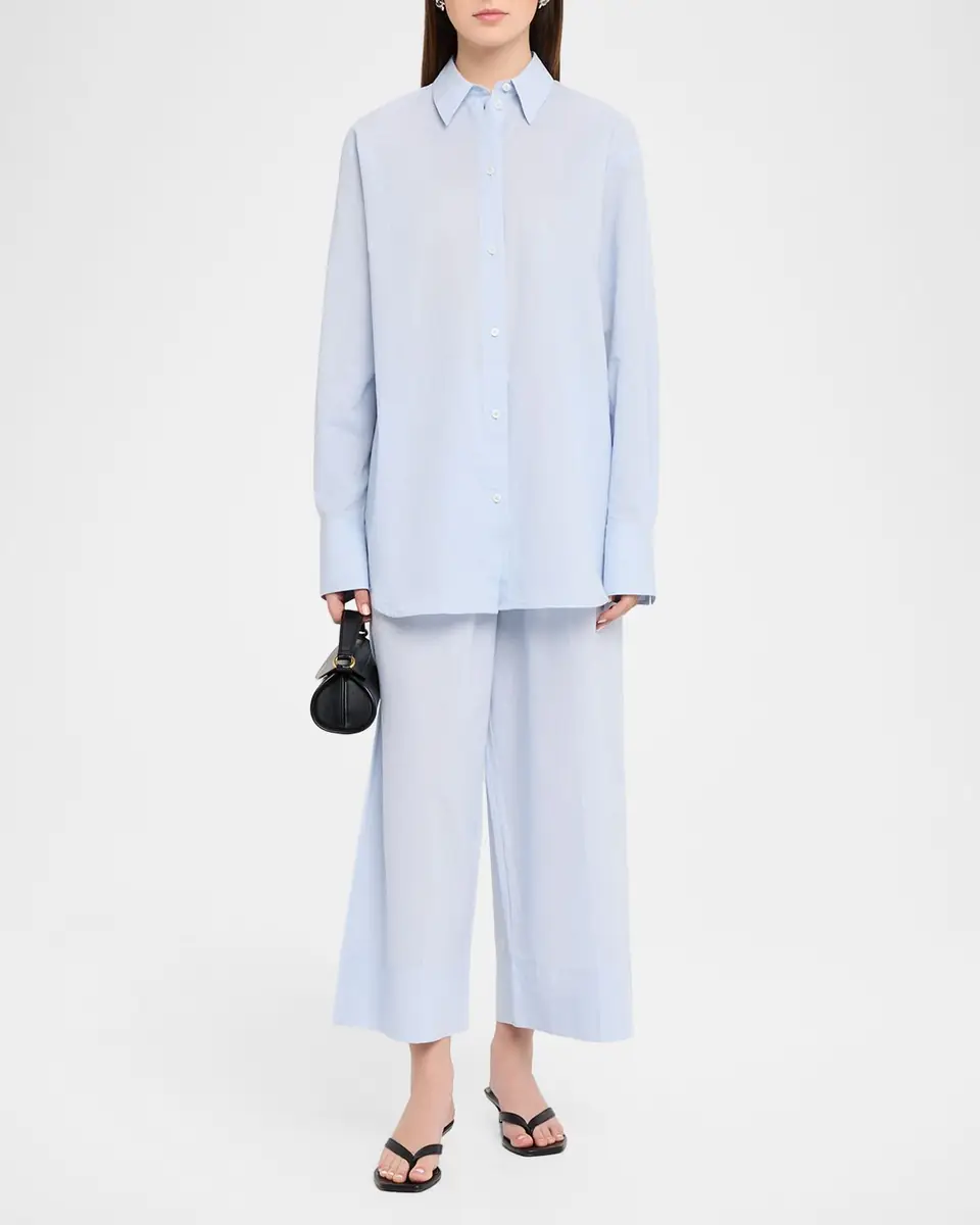 Toteme Garderob Oversized Linen-Cotton Shirt | Thumbnail 2