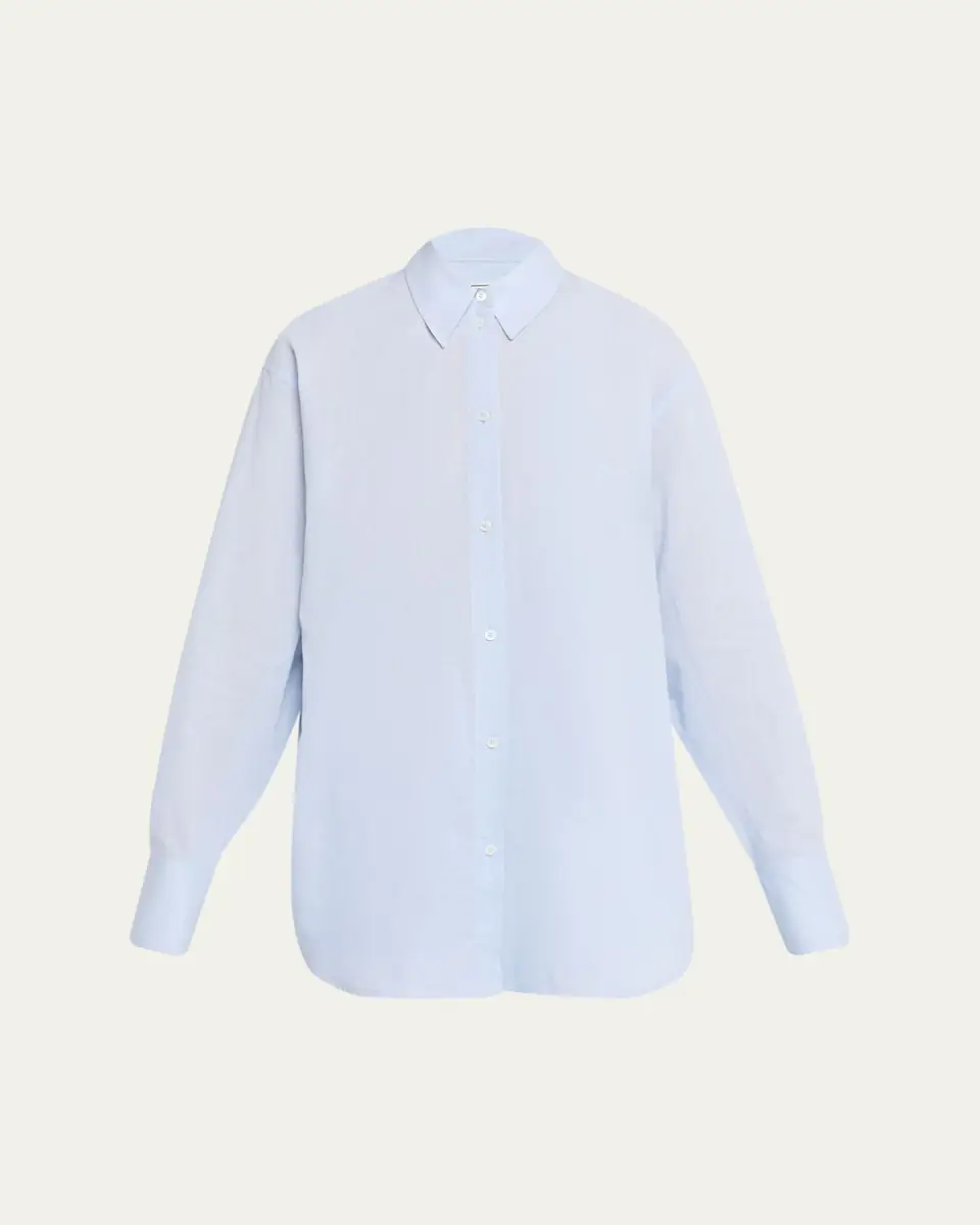 Toteme Garderob Oversized Linen-Cotton Shirt | Thumbnail 6