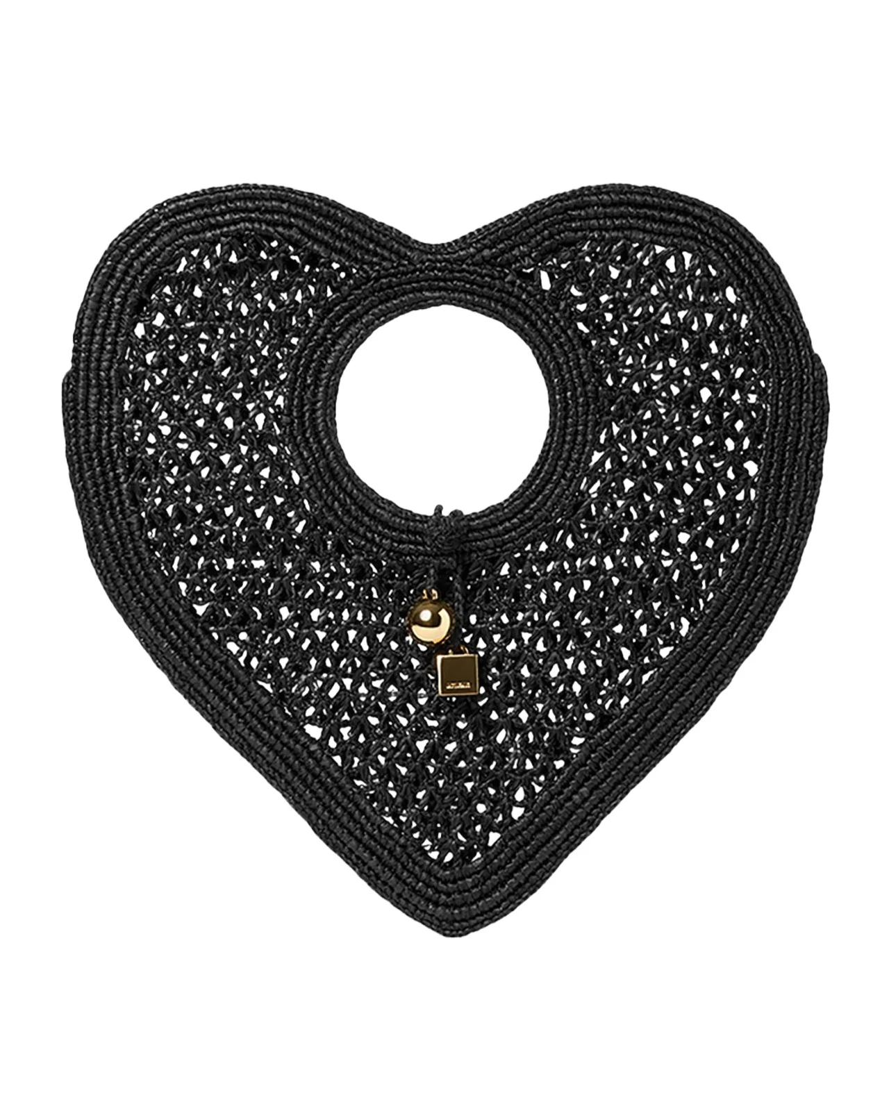 The Spiaggia Coeur Woven Heart Top-Handle Bag The Spiaggia Coeur Woven Heart Top-Handle Bag