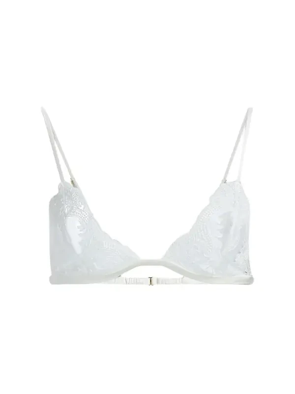 Voltaire Embroidered Lace Triangle Bra