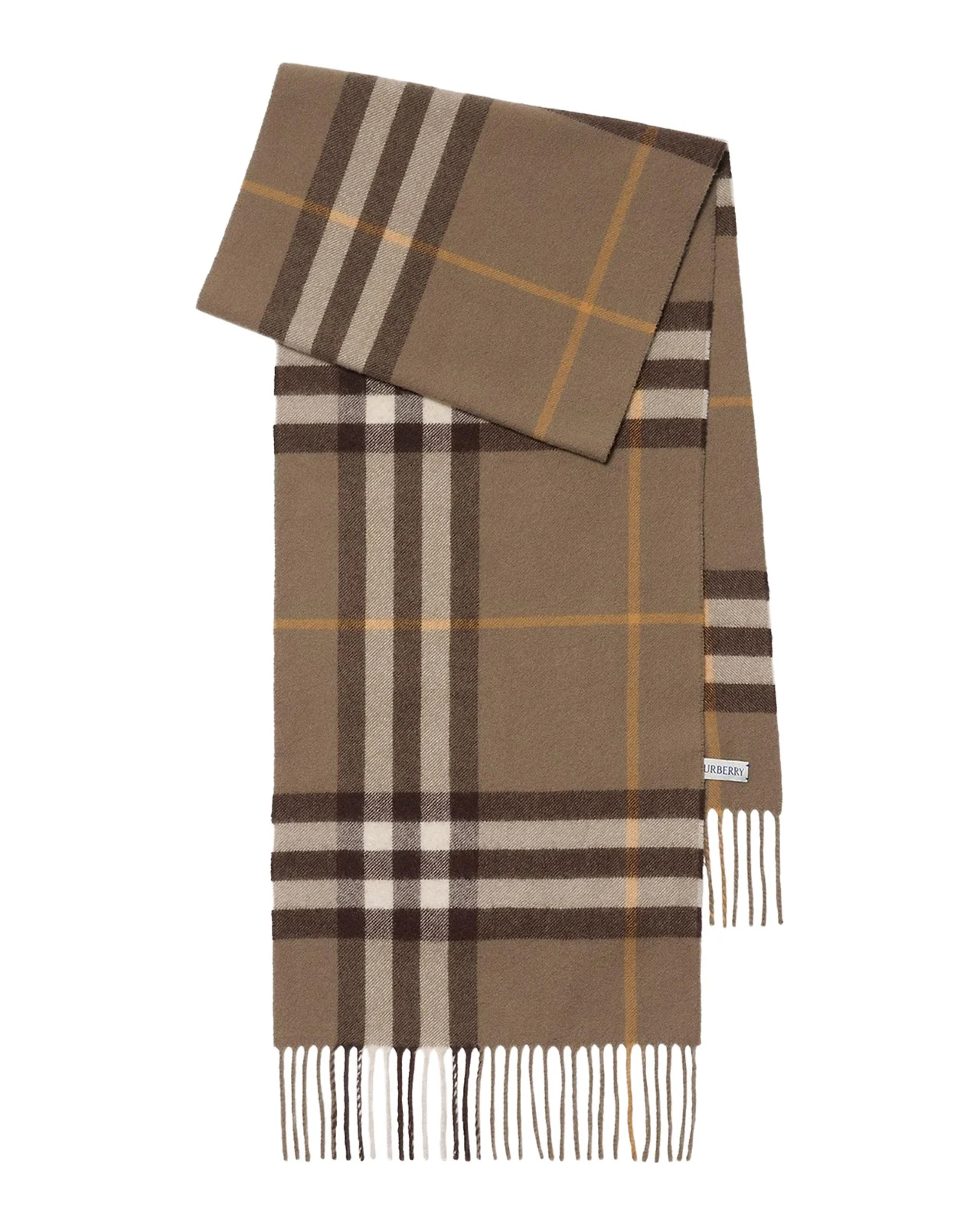 Burberry Check Cashmere Scarf