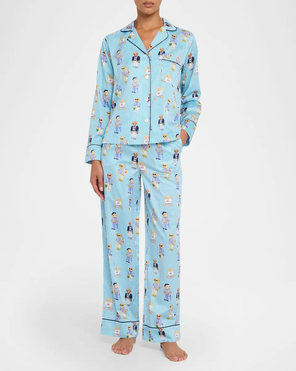 Polo Ralph Lauren The Madison Pajama Set | Thumbnail 2 Polo Ralph Lauren The Madison Pajama Set | Thumbnail 2