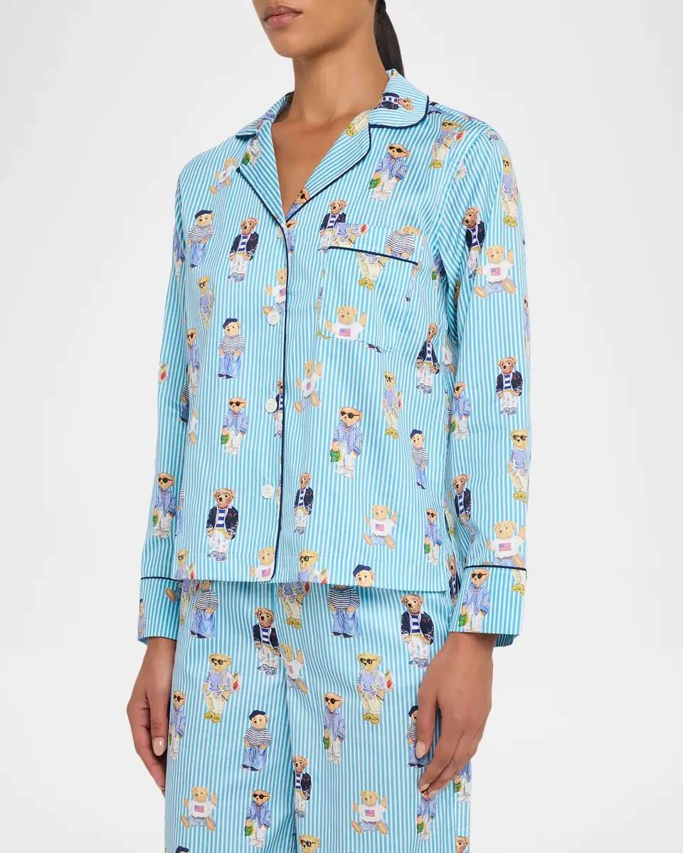 Polo Ralph Lauren The Madison Pajama Set | Thumbnail 4 Polo Ralph Lauren The Madison Pajama Set | Thumbnail 4