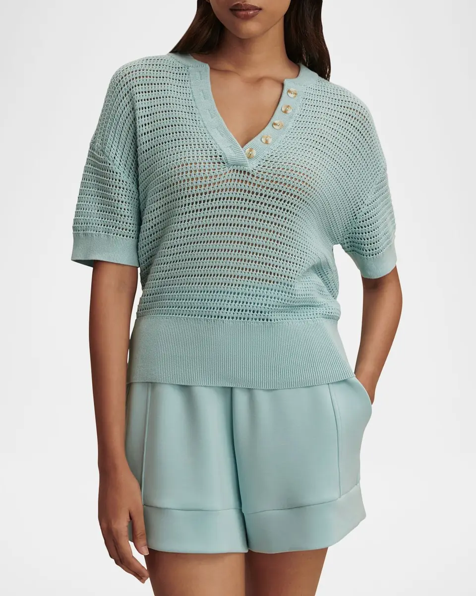 Varley Callie Open-Knit Top | Thumbnail 3