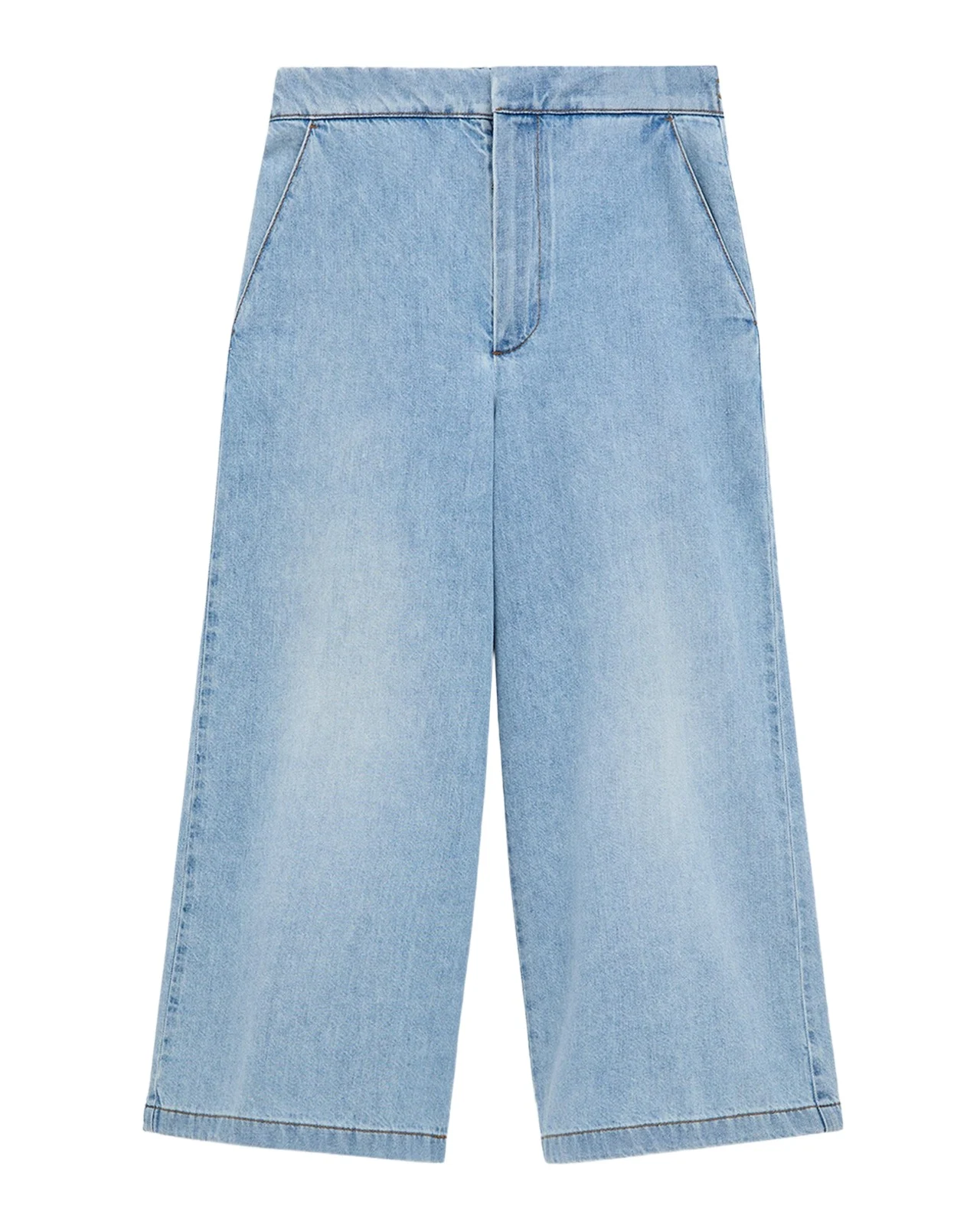 x Paula's Ibiza Cropped Wide-Leg Pants x Paula's Ibiza Cropped Wide-Leg Pants