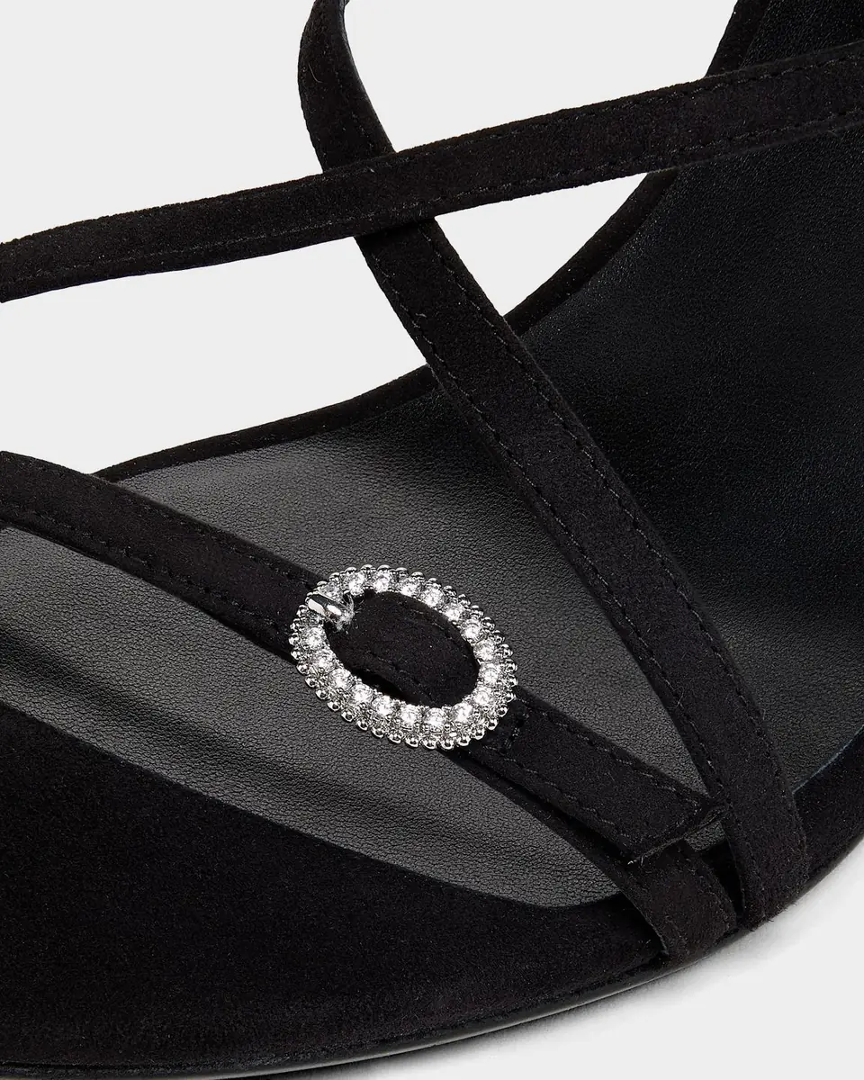 Stuart Weitzman 85mm Kensington Suede Strappy Sandals | Thumbnail 4 Stuart Weitzman 85mm Kensington Suede Strappy Sandals | Thumbnail 4