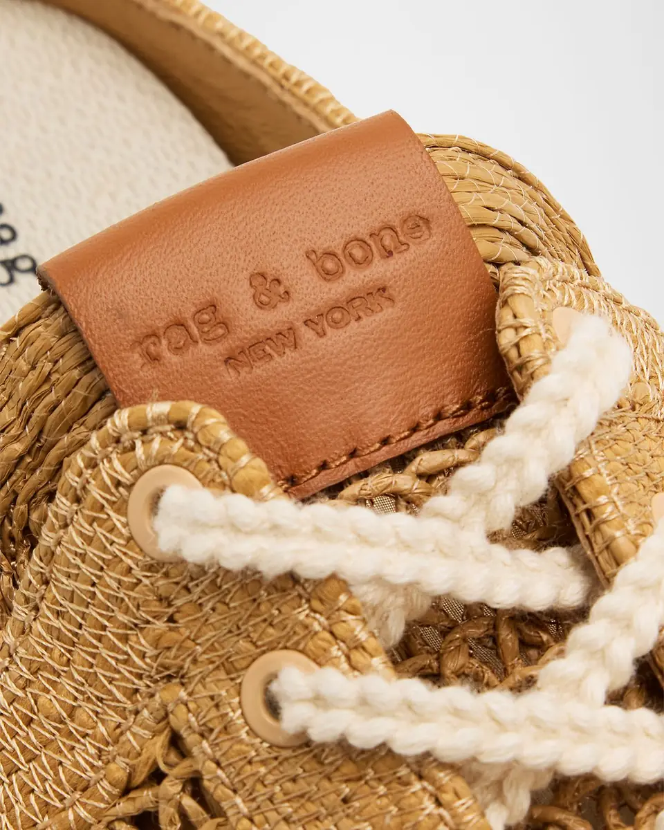 rag & bone Retro Runner Raffia Sneaker Mules | Thumbnail 2 rag & bone Retro Runner Raffia Sneaker Mules | Thumbnail 2