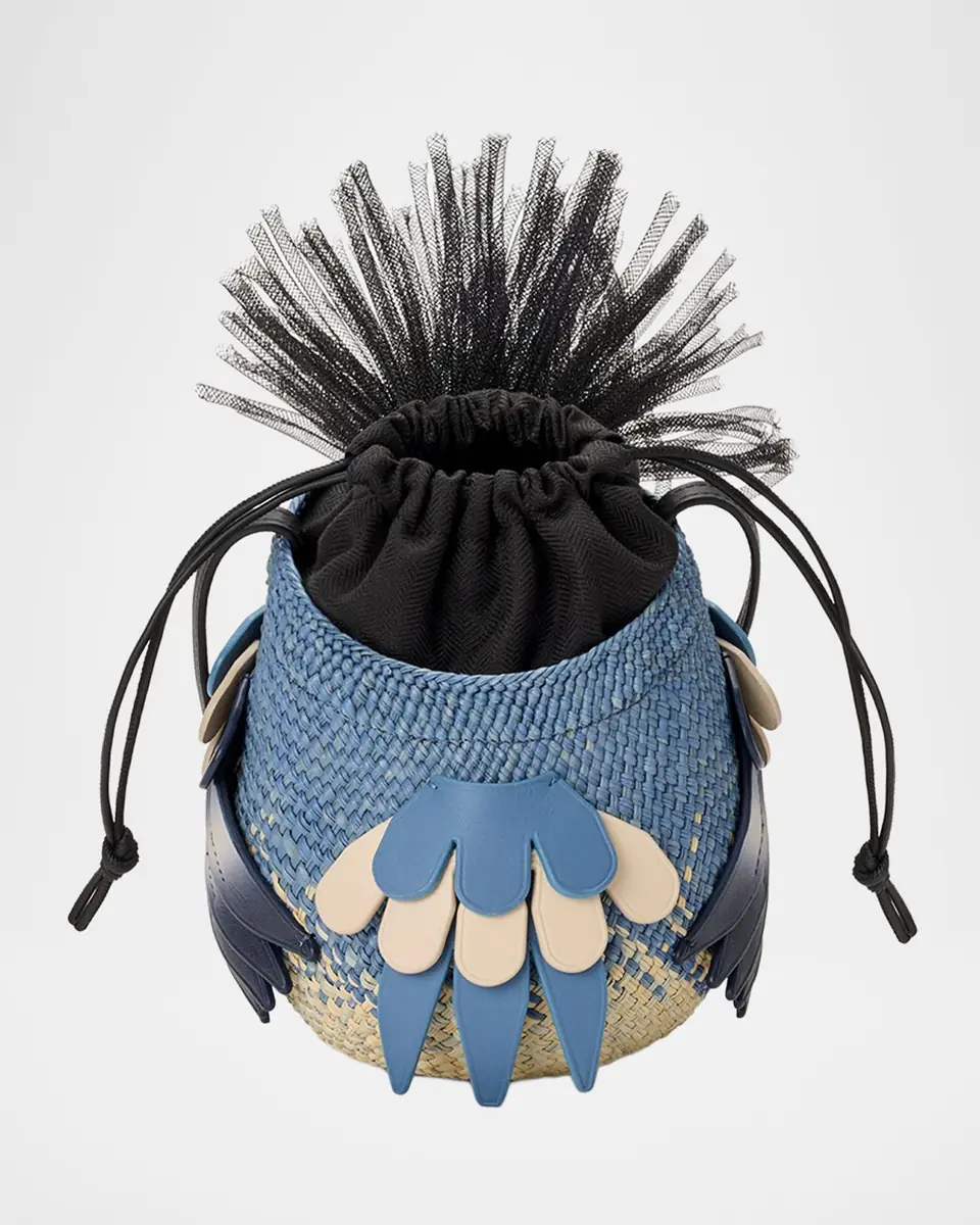 Loewe x Paula's Ibiza Woven Bird Shoulder Bag | Thumbnail 2 Loewe x Paula's Ibiza Woven Bird Shoulder Bag | Thumbnail 2