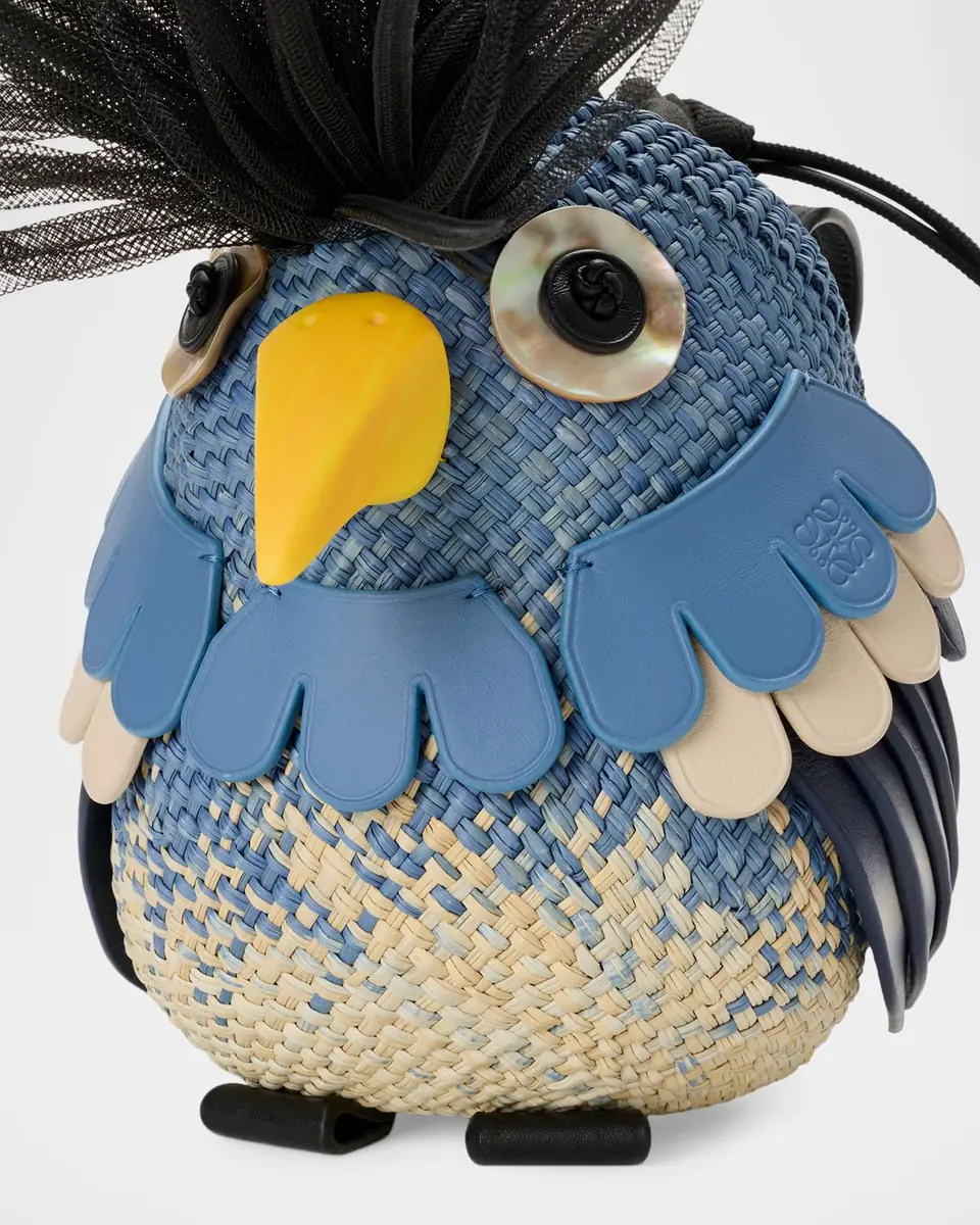 Loewe x Paula's Ibiza Woven Bird Shoulder Bag | Thumbnail 4 Loewe x Paula's Ibiza Woven Bird Shoulder Bag | Thumbnail 4