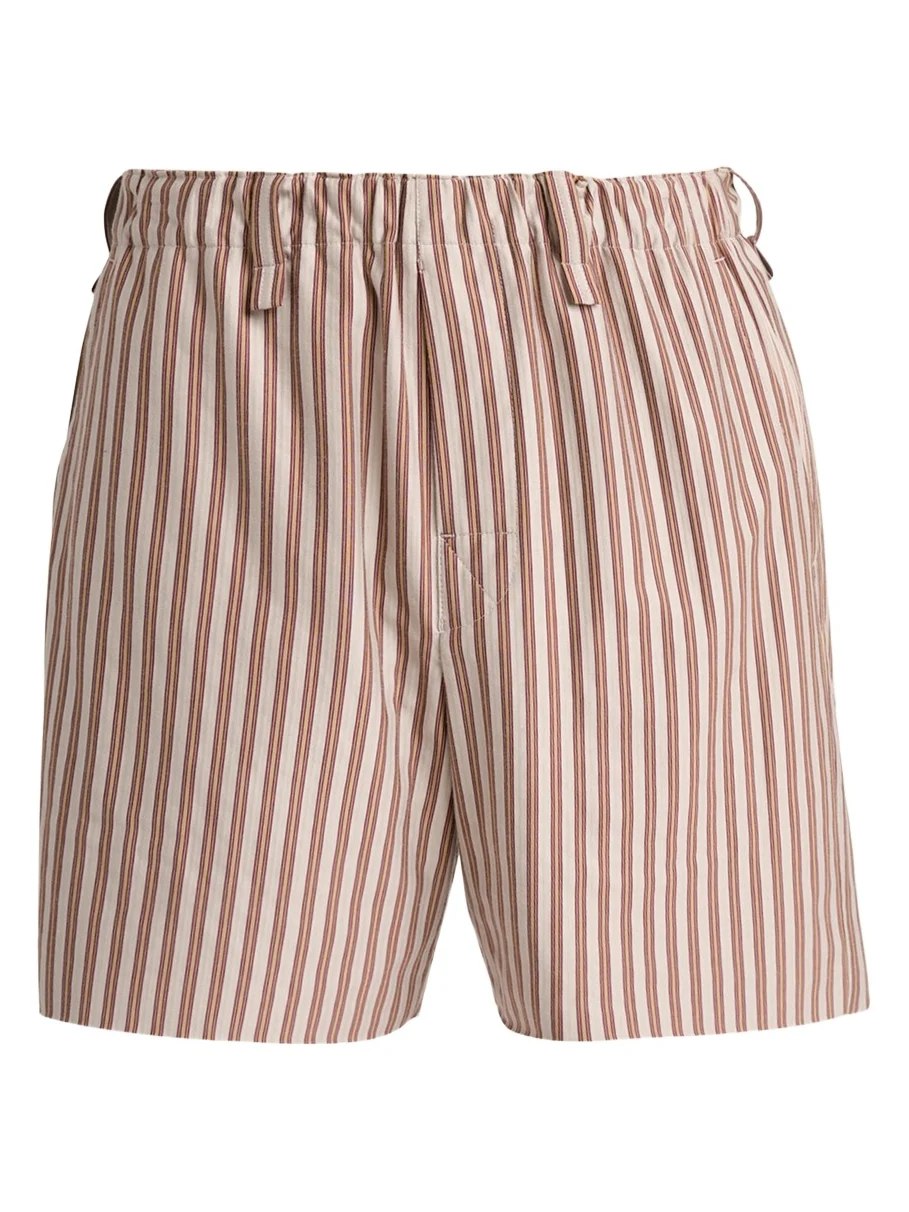 Men's Multi-Stripe Jersey Flat-Front Shorts Men's Multi-Stripe Jersey Flat-Front Shorts